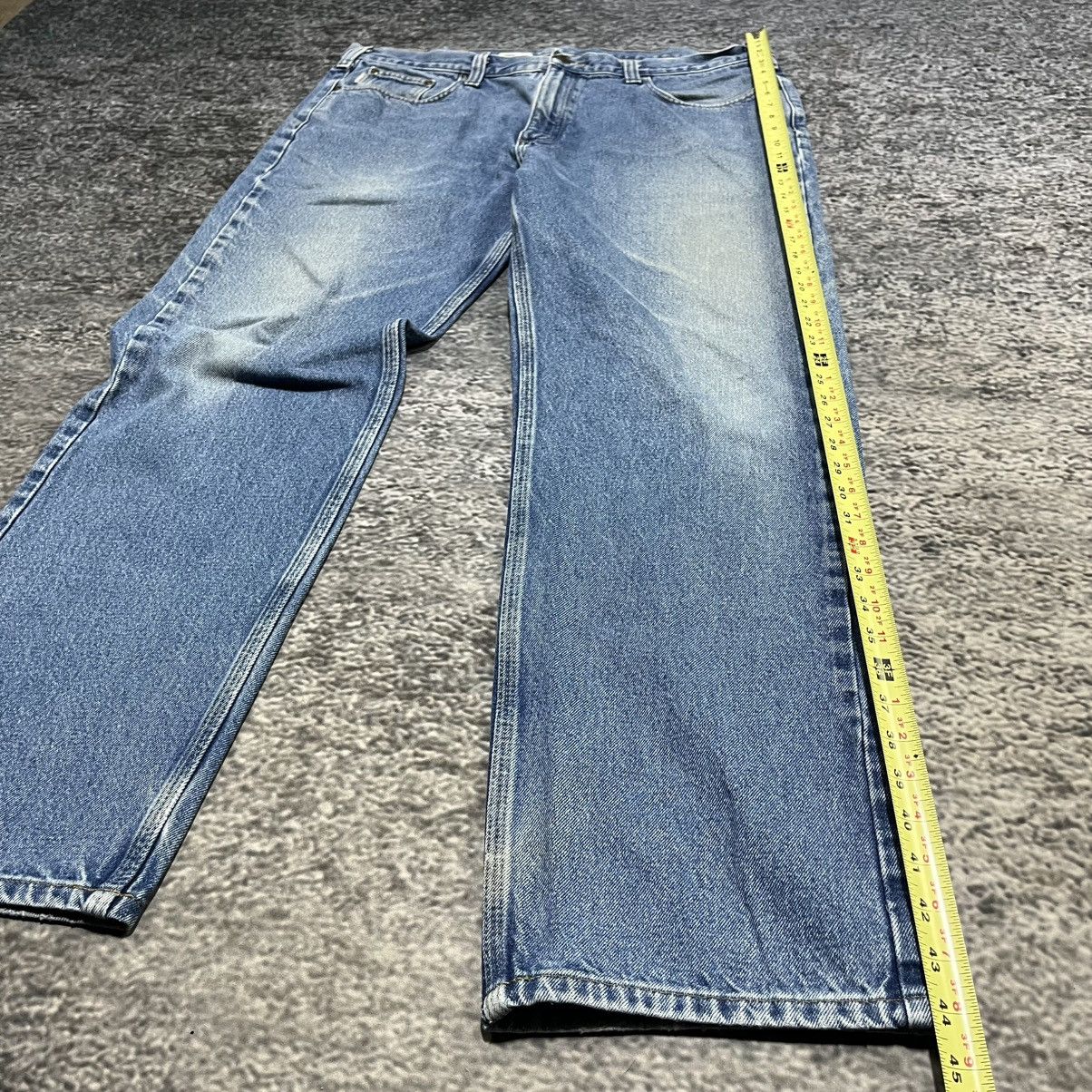 Carhartt Vintage Carhartt Blue Workwear Skater 2000s Jeans 40x33 Size US 40 / EU 56 - 9 Thumbnail