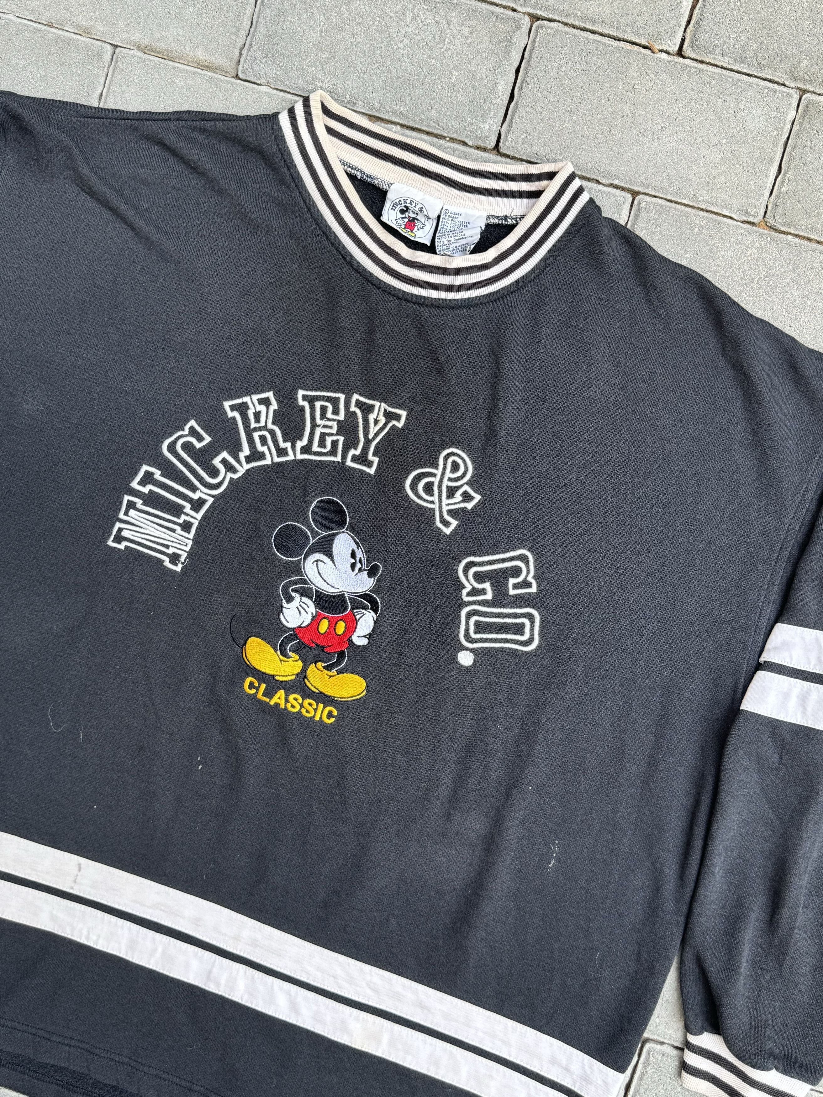 Mickey & Co. Vintage Mickey and Co Black and White Striped Size US XL / EU 56 / 4 - 5 Thumbnail