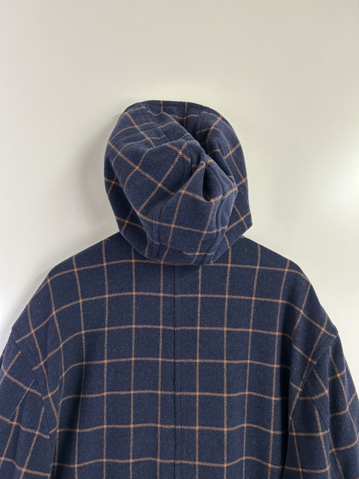 Versace ⚡️Vintage Luxury Versace Wool Flannel Hoodie Zipper Jacket Size US M / EU 48-50 / 2 - 20 Thumbnail