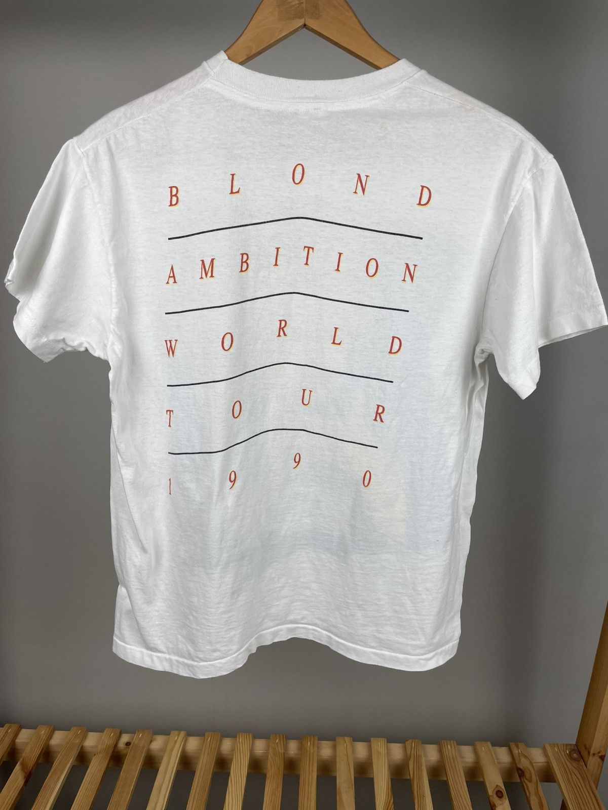 Vintage Madonna 1990 merch blond world ambition tour Size L / US 10 / IT 46 - 7 Thumbnail