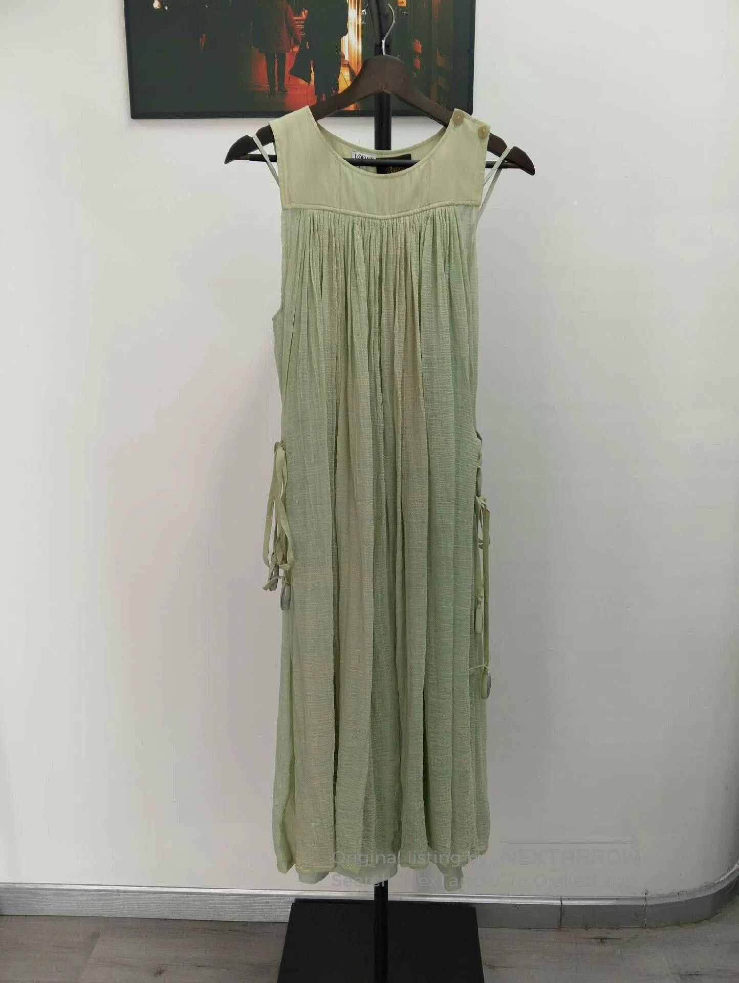 LOEWE Green Long Dress Size 36.