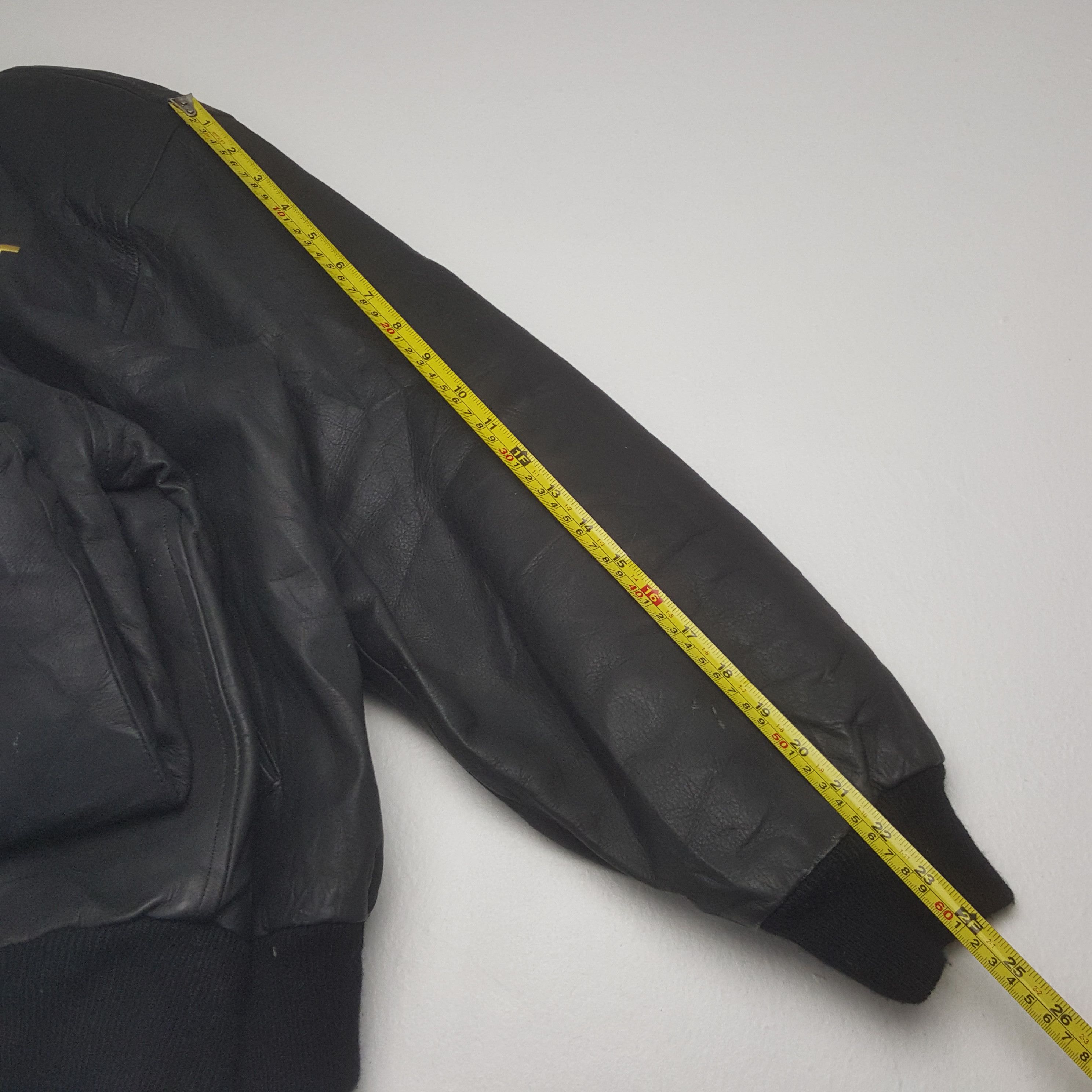 Japanese Brand Vintage Scott Team Japanese Racing Leather Jacket C305N6 Size US L / EU 52-54 / 3 - 7 Thumbnail