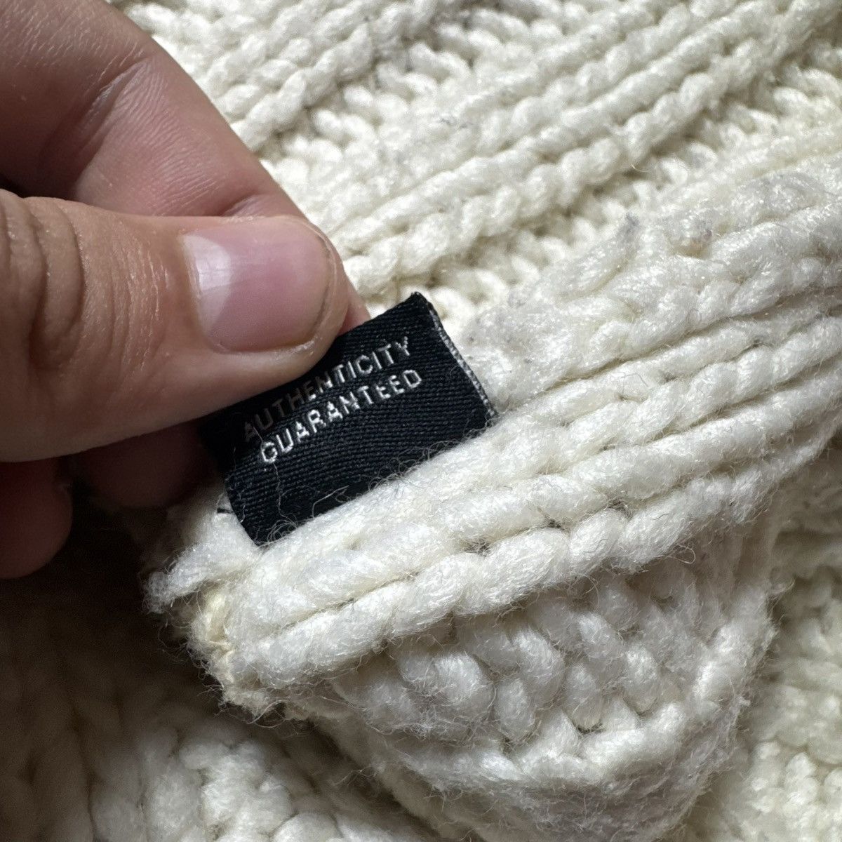 Versace vintage knit long-necked versace cropped sweater very chunky Size M / US 6-8 / IT 42-44 - 12 Thumbnail