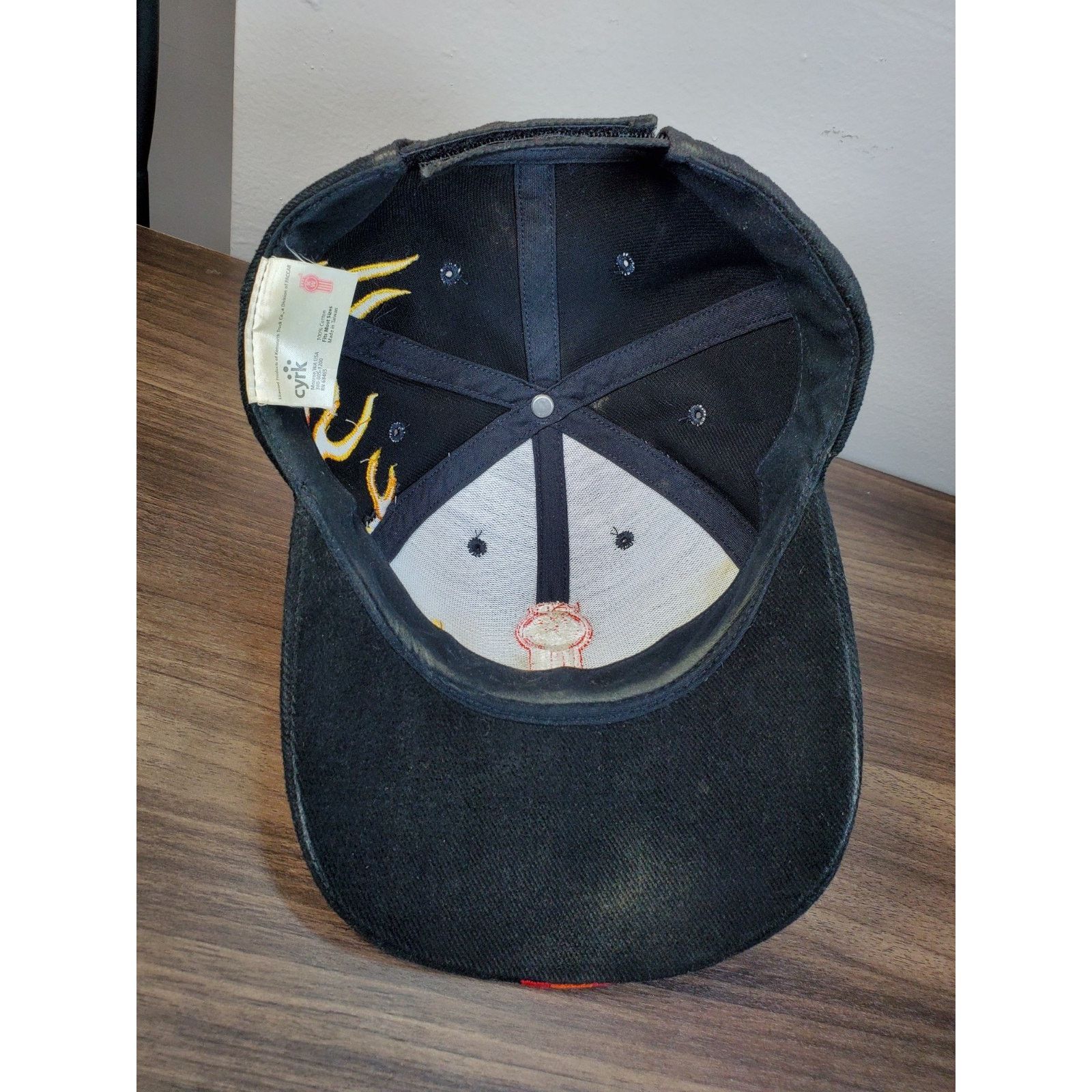 Vintage KENWORTH Truck Company Flame Hat Cap Fire Trucking Trucker Size ONE SIZE - 8 Thumbnail