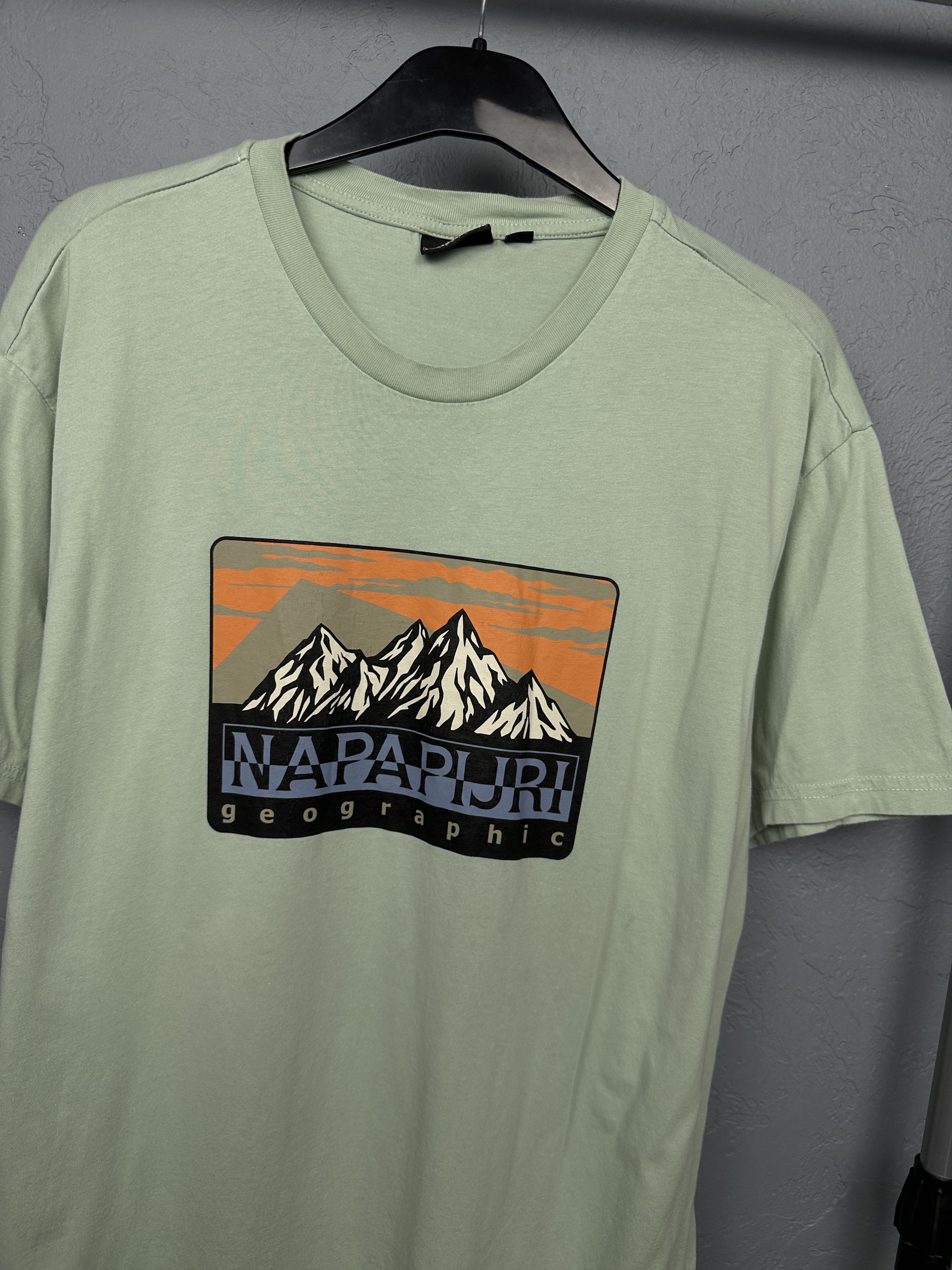 Napapijri Napapijri Mens T-Shirt Size US L / EU 52-54 / 3 - 2 Thumbnail