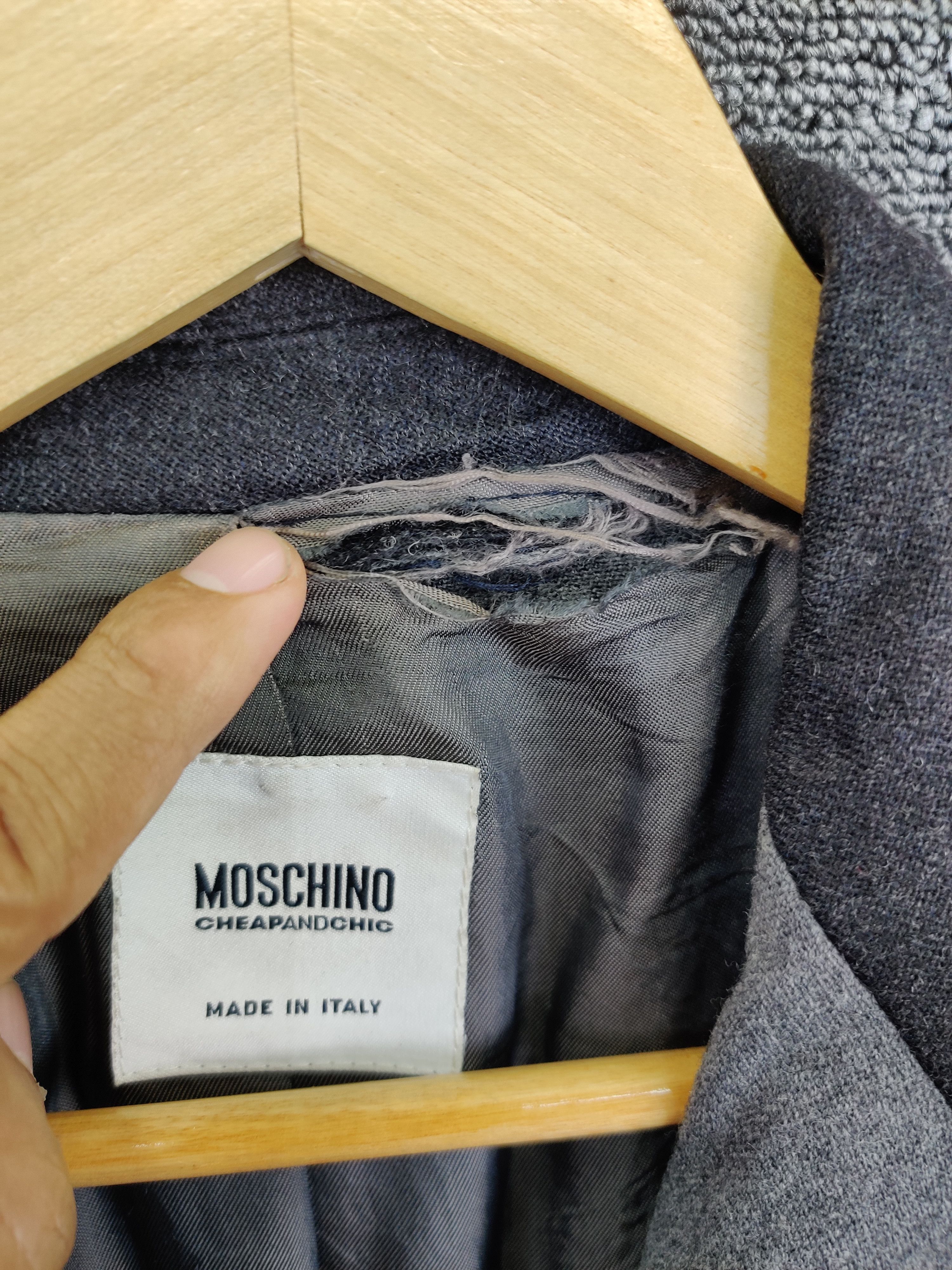 Moschino Vintage Moschino Cheap & Chic Wool Blazer Size US S / EU 44-46 / 1 - 12 Thumbnail