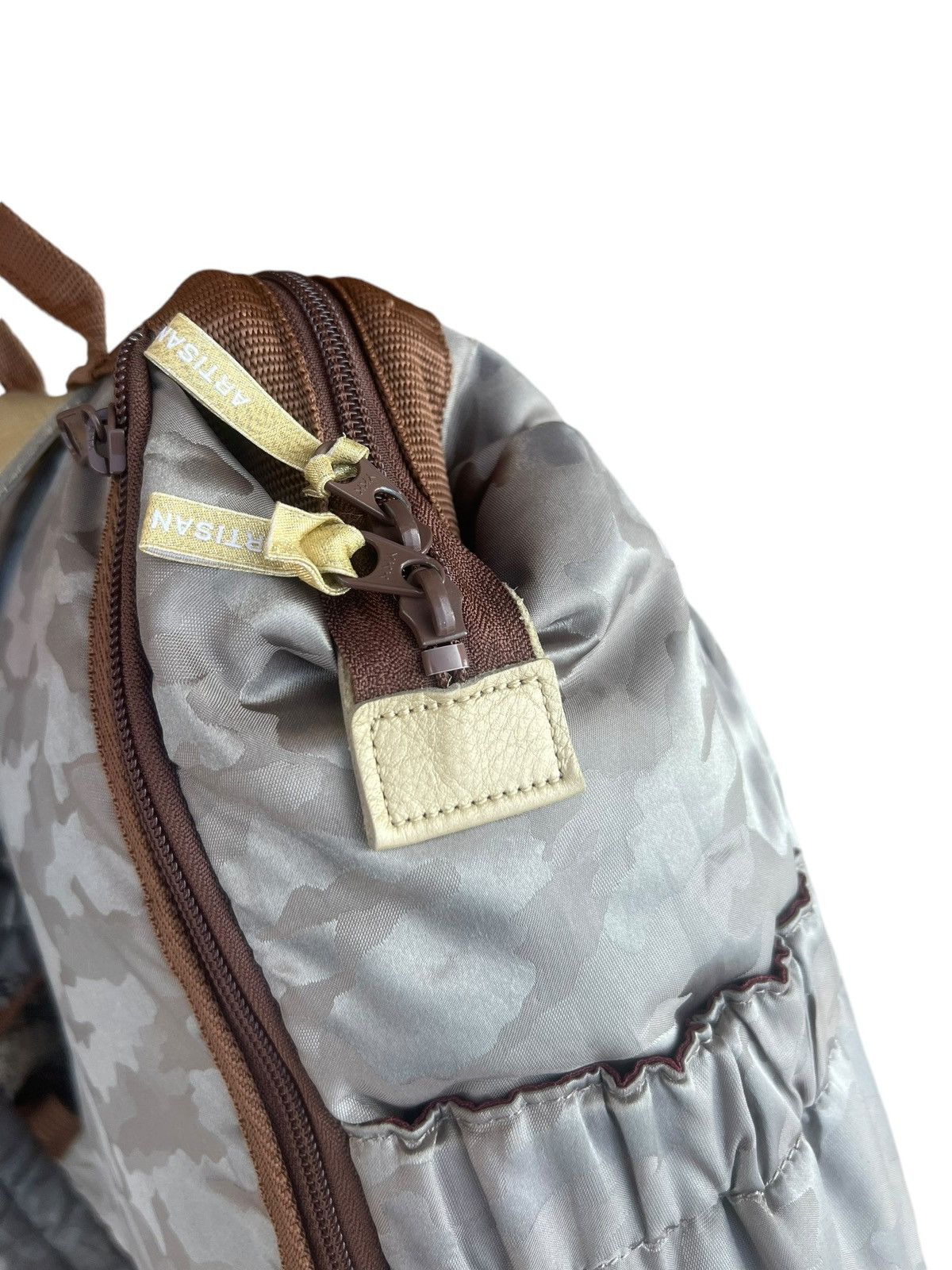 Vintage Artisan & Artist Japan Camouflage Backpack Bag Rucksack Size ONE SIZE - 15 Thumbnail