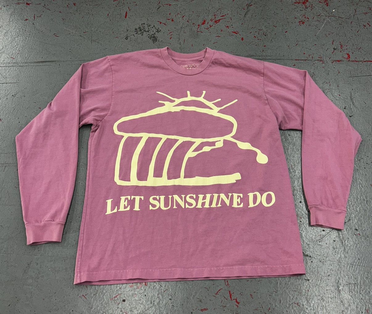 Cactus Plant Flea Market CPFM “Let Sunshine Do” Longsleeve T-Shirt Size US XL / EU 56 / 4 - 1 Thumbnail