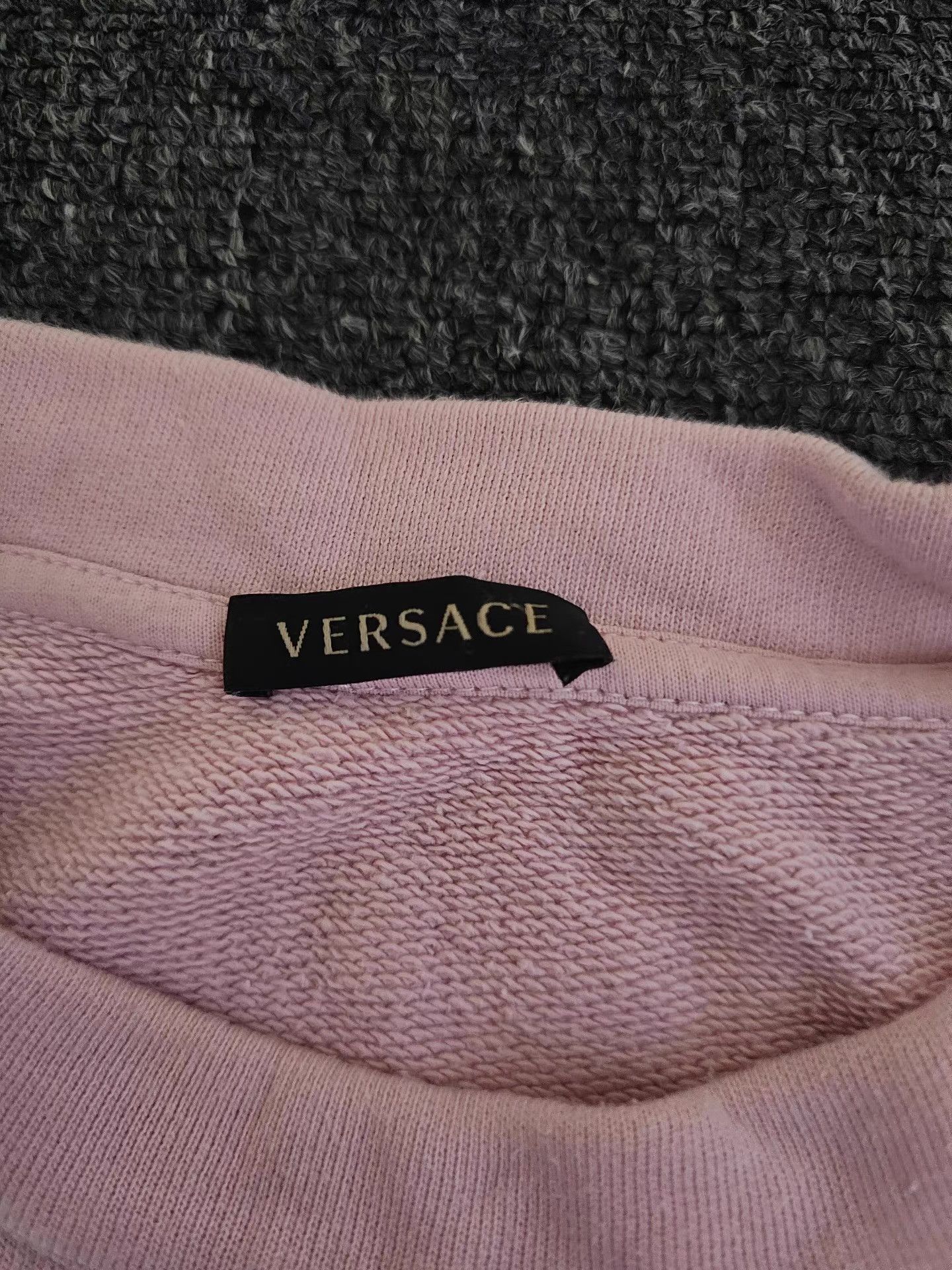 Versace Versace pink sweatshirt Q4 Size US S / EU 44-46 / 1 - 3 Thumbnail