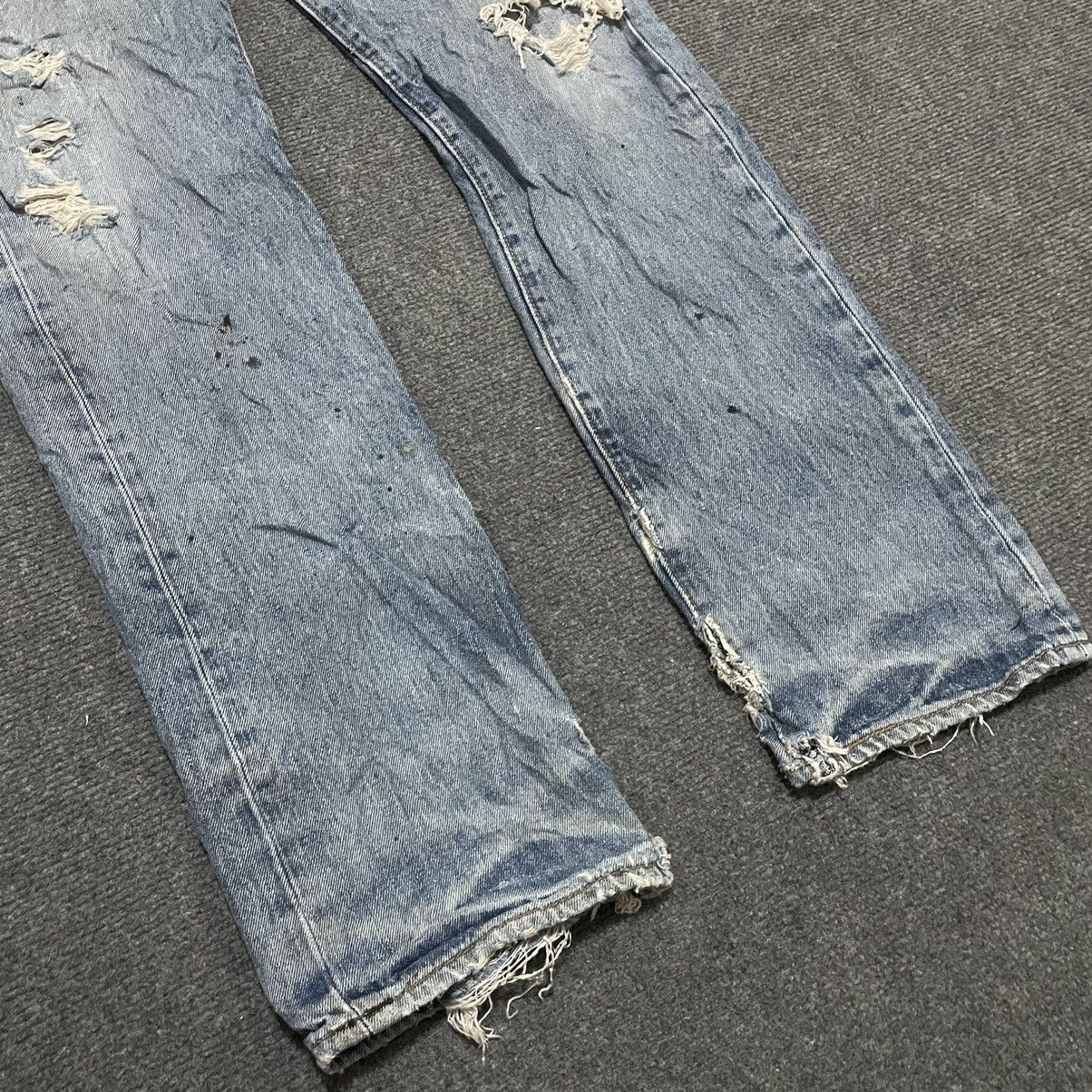 Levi's Vintage Levis 501 Distressed Jeans Size US 34 / EU 50 - 11 Thumbnail