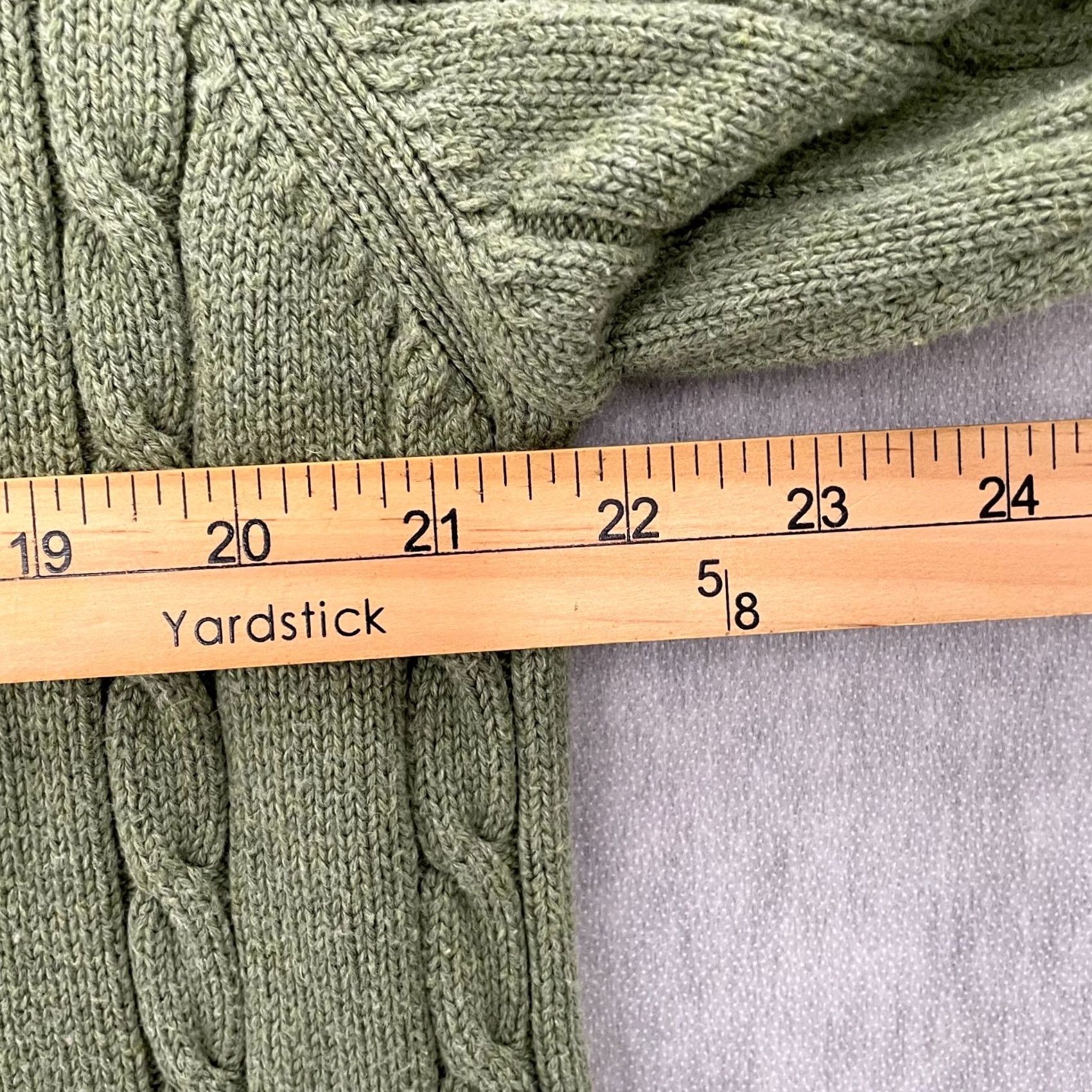 Tommy Hilfiger VINTAGE Tommy Hilfiger Sweater Adult Large Crew Neck Cable Knit Mens Size US L / EU 52-54 / 3 - 7 Thumbnail