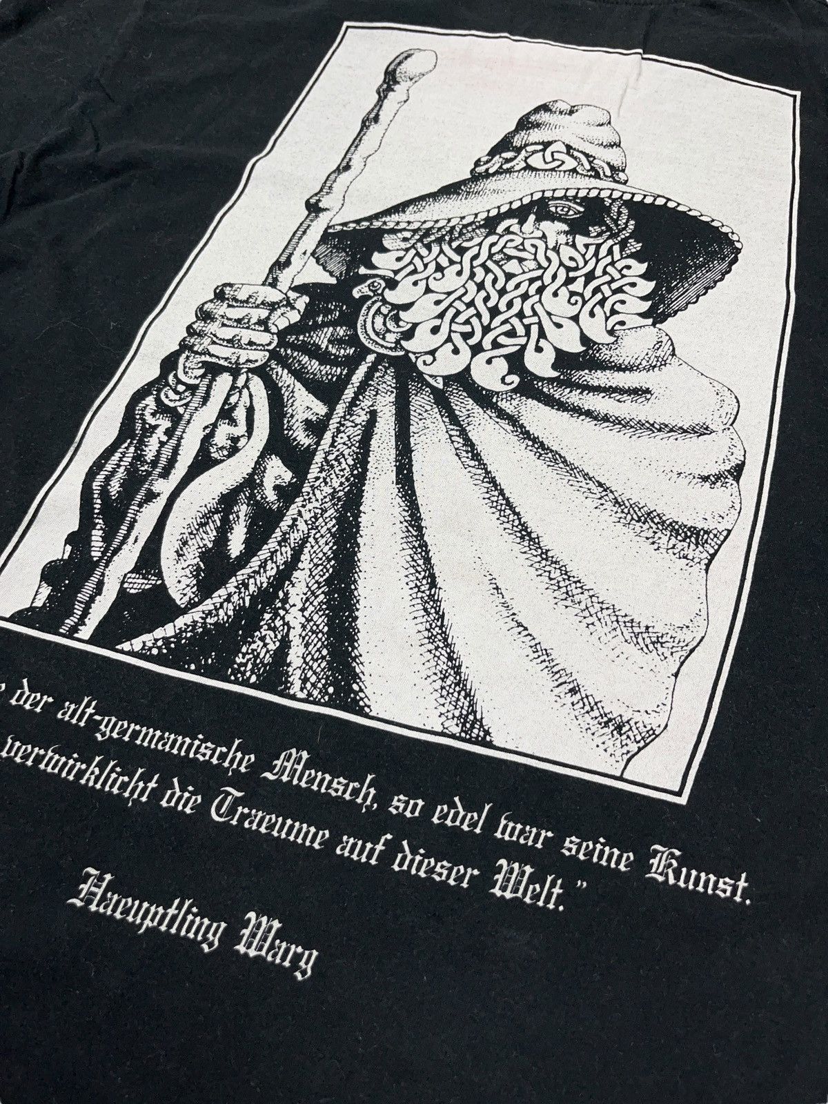 Band Tees Vintage 00s Burzum Det som engang var T-shirt Size US XXL / EU 58 / 5 - 7 Thumbnail