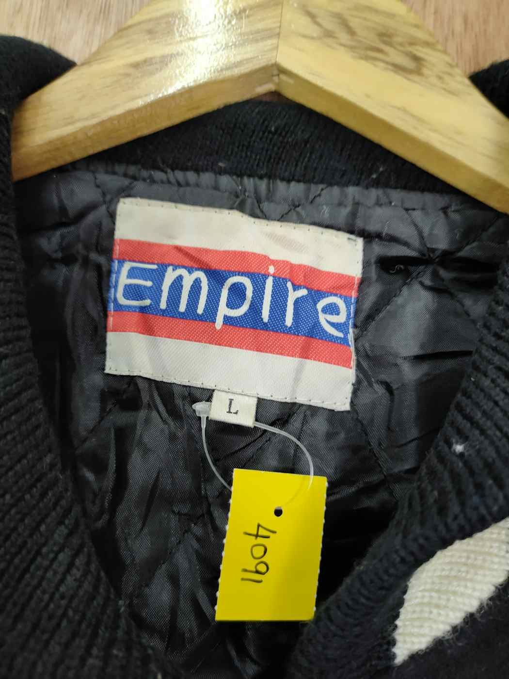 Japanese Brand Empire japan wool varsity jacket vintage #4091 DLAL Size US L / EU 52-54 / 3 - 4 Thumbnail