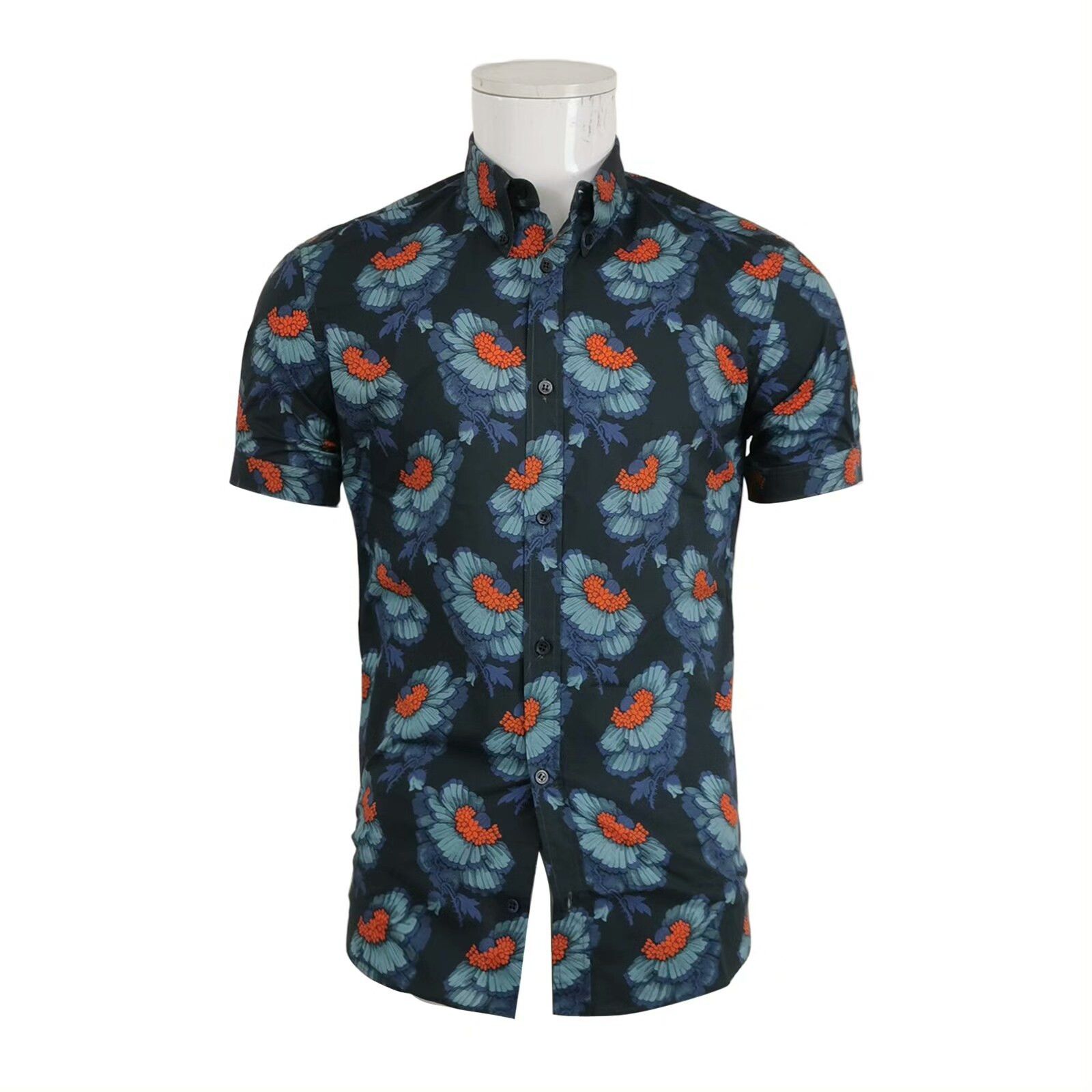 Alexander McQueen Alexander McQueen Floral Short-Sleeve Shirt Size US S / EU 44-46 / 1 - 1 Thumbnail