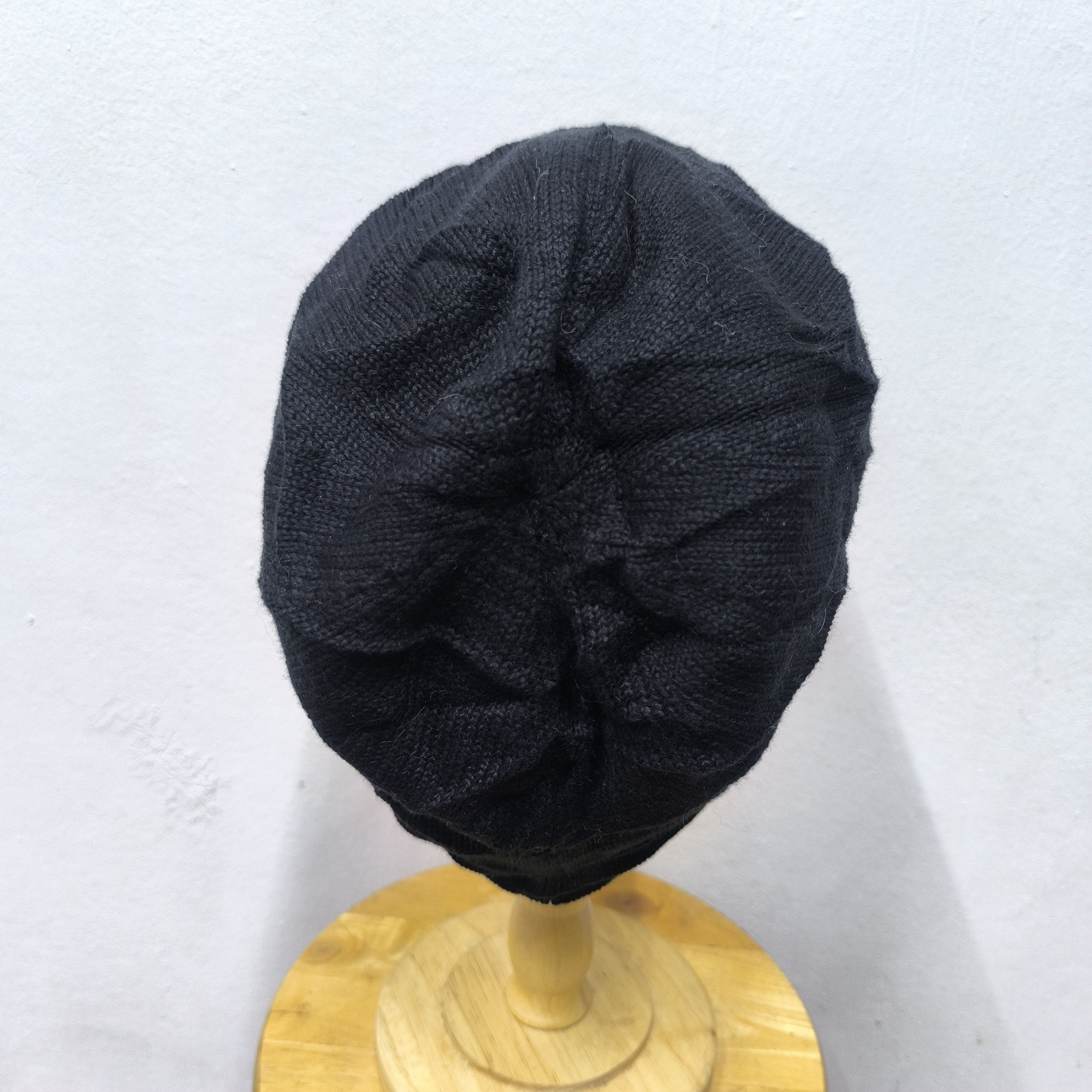 PPFM 💥 Japanese irodori black gothic style pull on beanie hat Size ONE SIZE - 3 Thumbnail