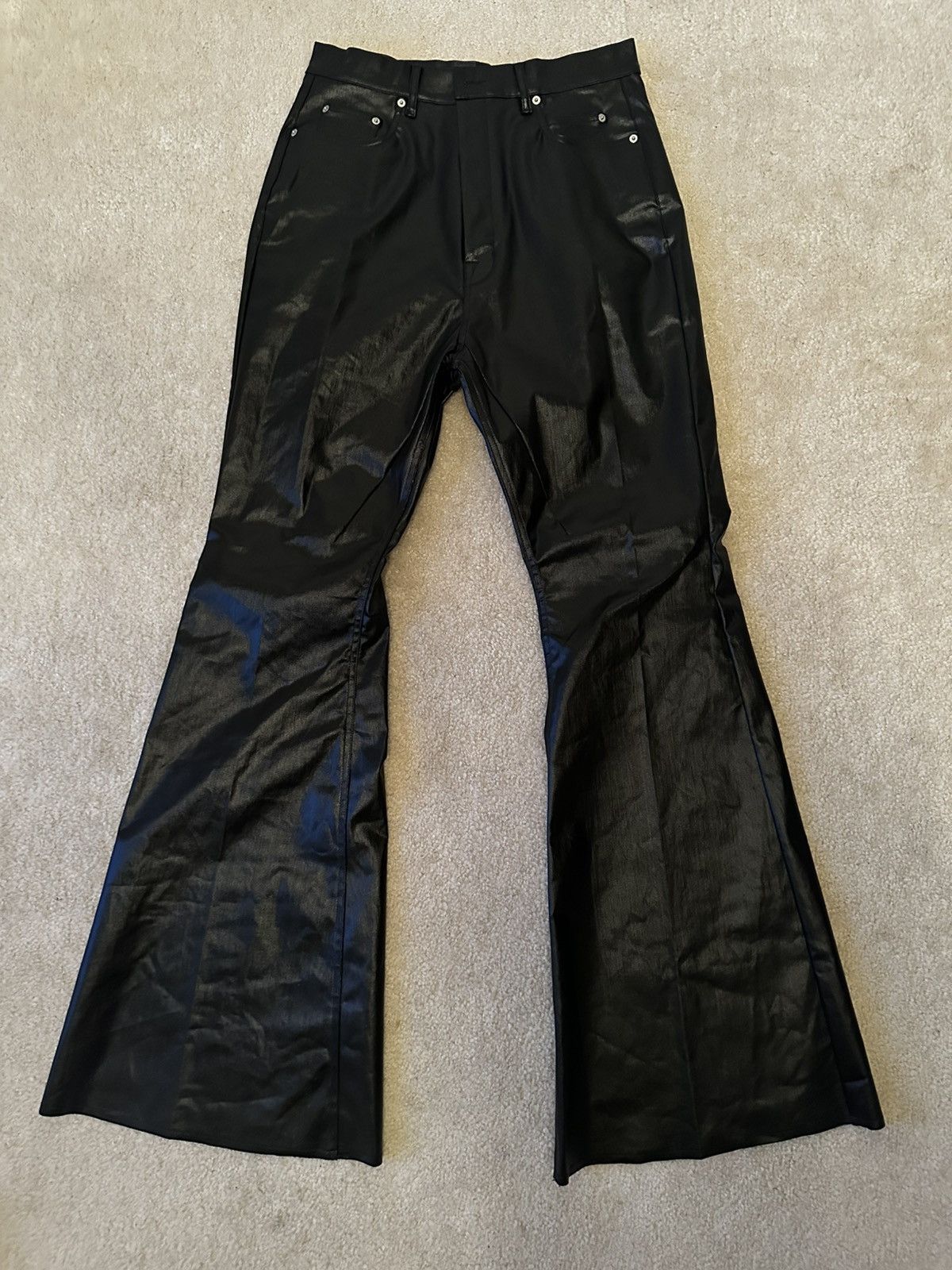 パンツ Rickowens bolan Hollywood jeans 25ss Rick Owens Off-White Hollywood Bolan Bootcut Jeans Rick Owens