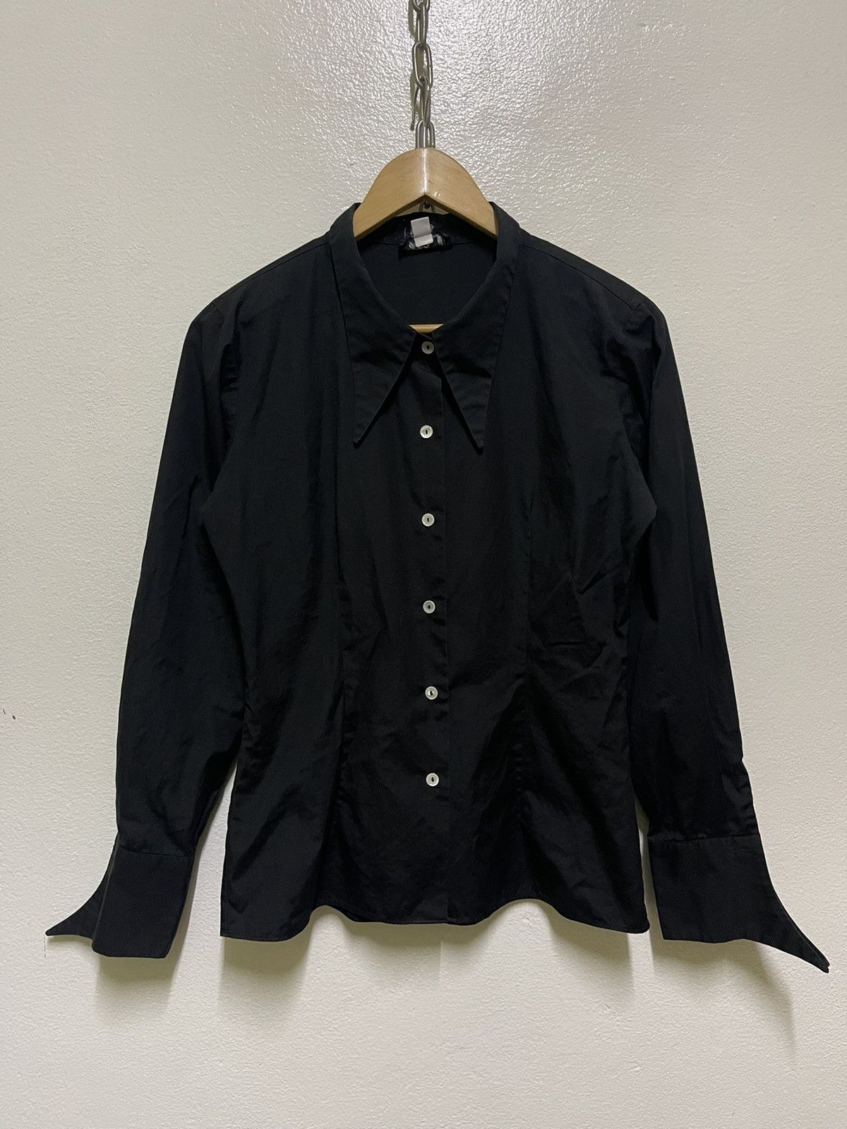 agnes b. Agnes b. Shirt Long Sleeve Black Size S / US 4 / IT 40 - 1 Thumbnail