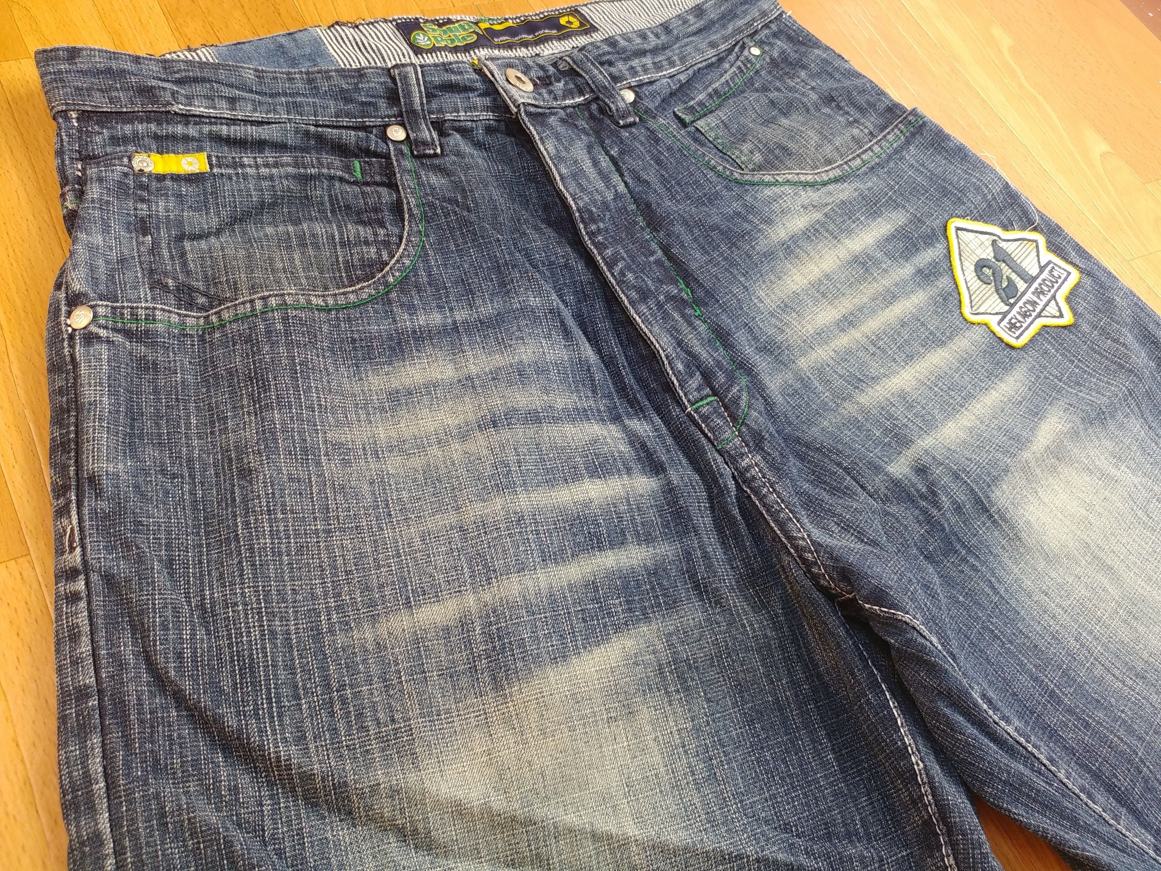 Southpole Southpole shorts, vintage hip hop baggy jeans, 90s size W 32 Size US 32 / EU 48 - 9 Thumbnail