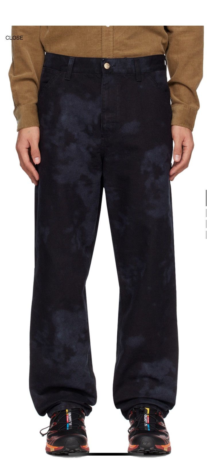 Carhartt Wip Carhartt WIP Black Single Knee Trousers Size US 32 / EU 48 - 3 Thumbnail