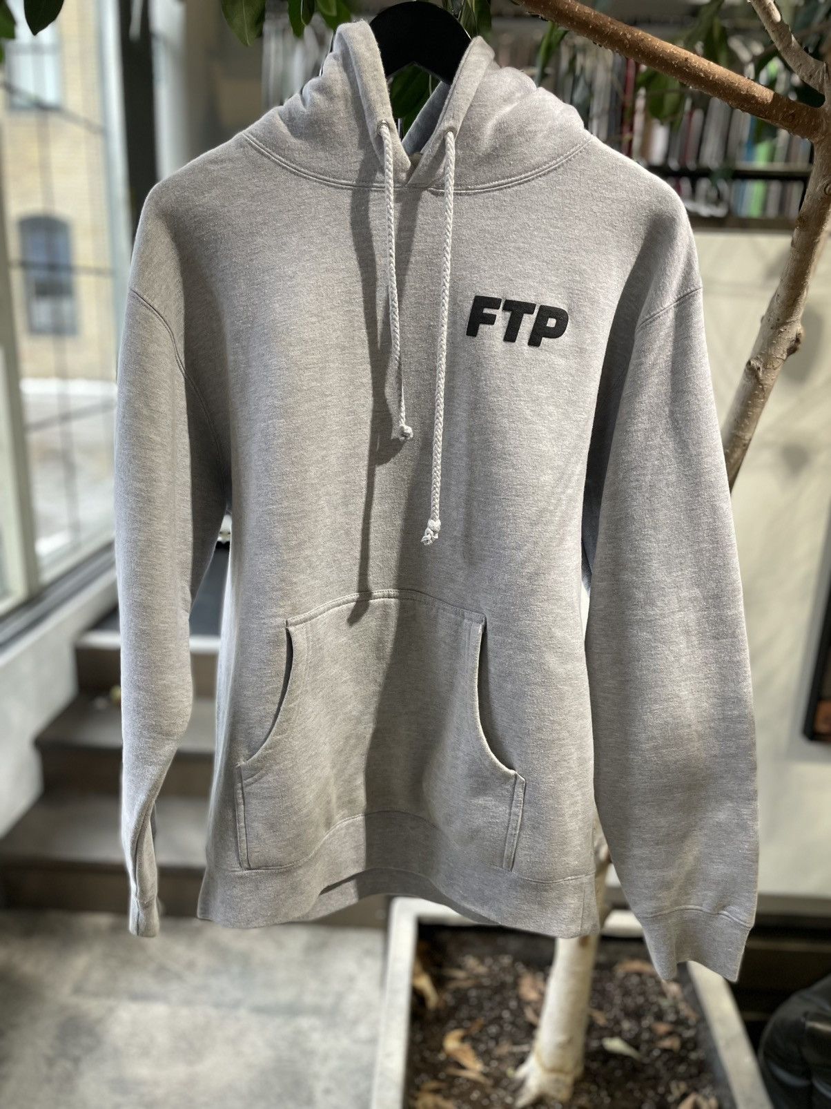 Fuck The Population FTP Puff Print Logo Pullover Size US M / EU 48-50 / 2 - 3 Thumbnail