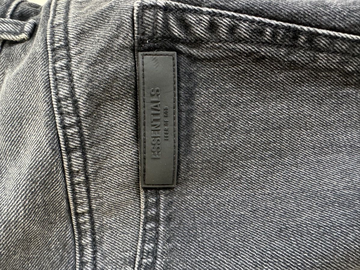 Essentials × Fear of God Fear of god essentials black faded jeans Size US 34 / EU 50 - 9 Thumbnail