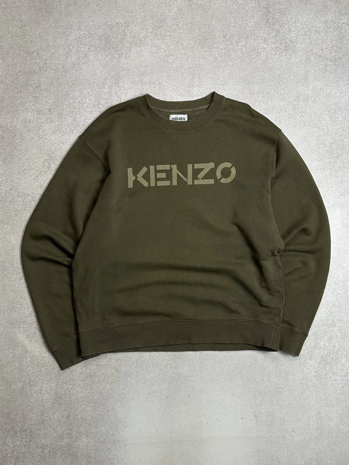 Kenzo Kenzo Spellout Boxy Sweatshirt Crewneck XL Size US XL / EU 56 / 4 - 1 Thumbnail