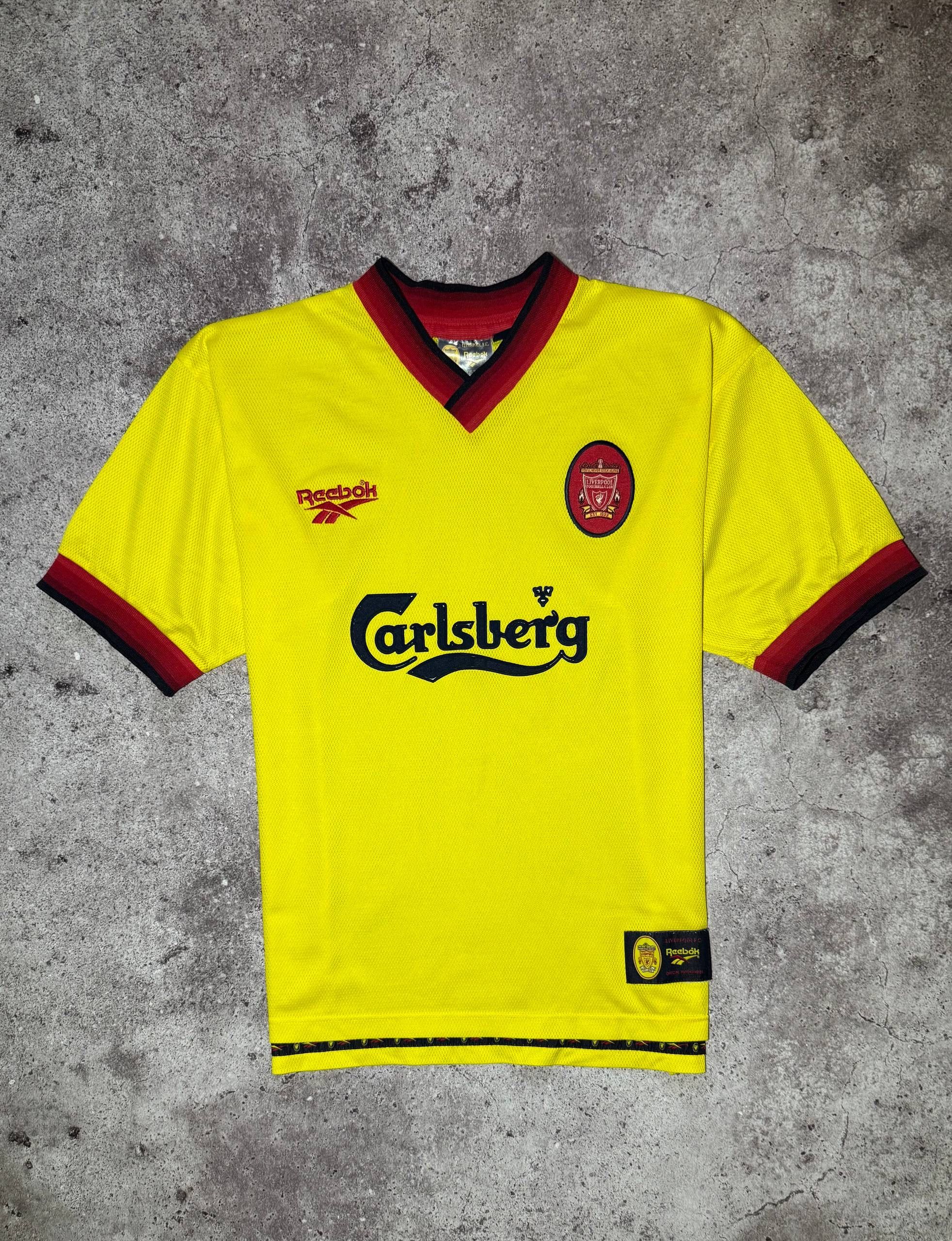 Reebok Liverpool 1997/99 Reebok Away Football T-shirt Soccer Jersey Size US M / EU 48-50 / 2 - 1 Thumbnail