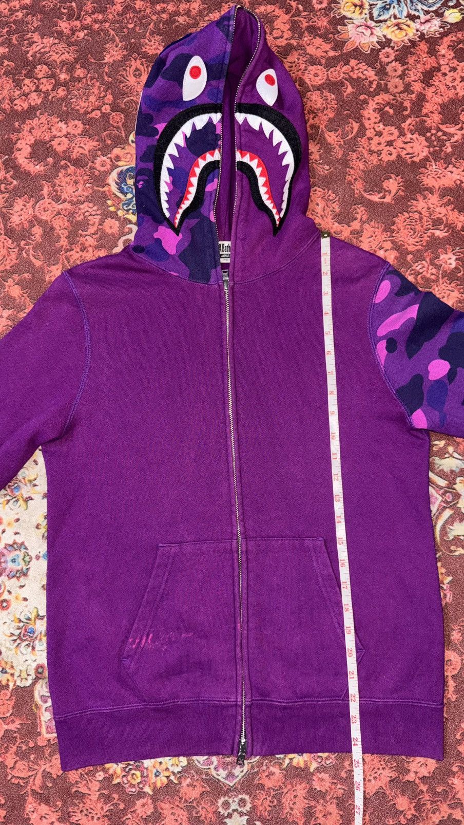 Bape Bape A Bathing Ape Shark Full zip Hoodie Size US S / EU 44-46 / 1 - 21 Thumbnail