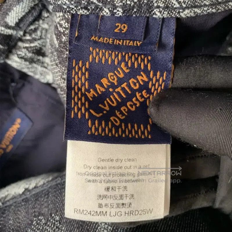 Louis Vuitton Louis Vuitton Men's Casual Deep Blue Pants . Size US 28 / EU 44 - 4 Thumbnail