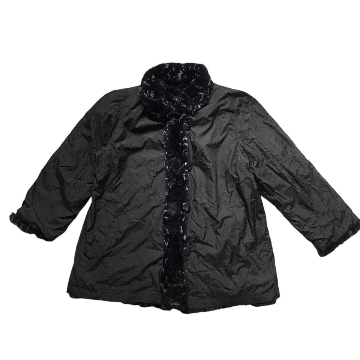 If Six Was Nine × Japanese Brand × Le Grande Bleu (L.G.B.) Avant Garde LGB If Six Was Nine MAYU Faux Fur Reversible Size L / US 10 / IT 46 - 11 Thumbnail