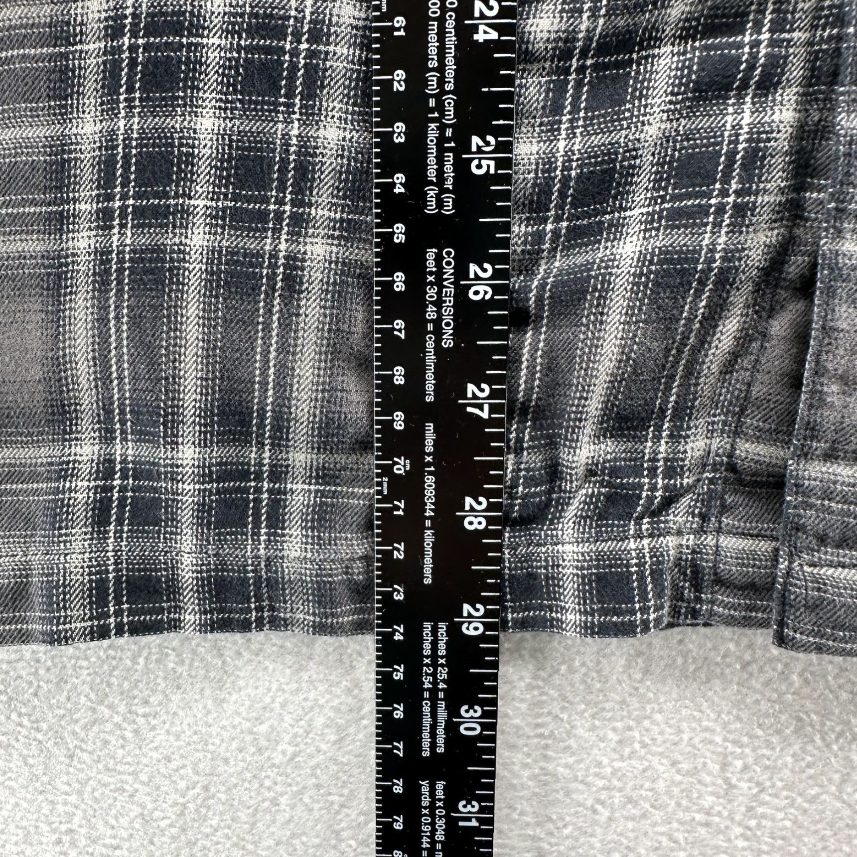 Vintage Kuhl Shirt Mens XL Gray Plaid Flannel Cotton Tencel Button Front Outdoor Casual Size US XL / EU 56 / 4 - 5 Thumbnail