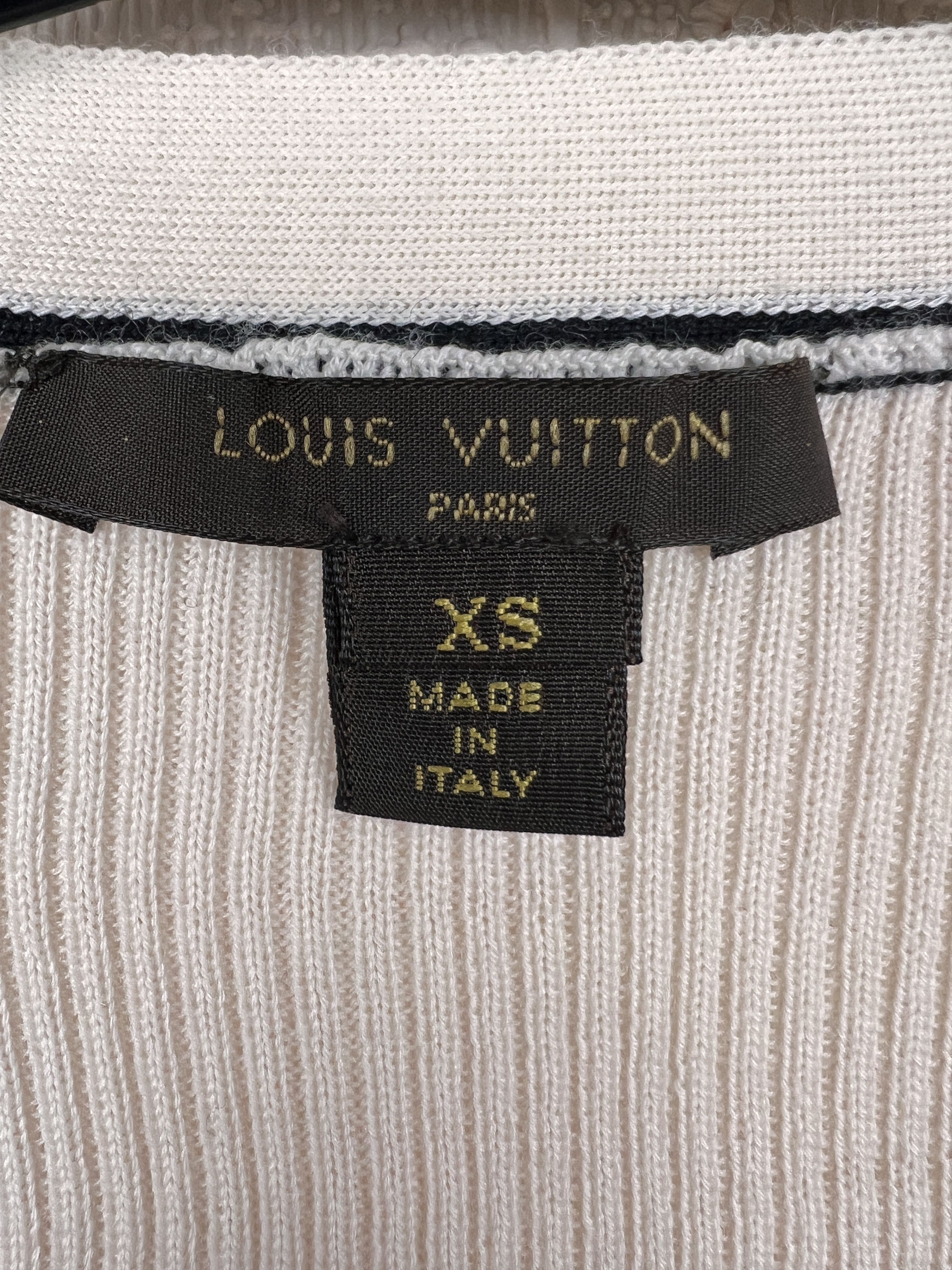Louis Vuitton Louis Vuitton Floral Print Women`s Top Cardigan Wool Silk Size XS / US 0-2 / IT 36-38 - 4 Thumbnail