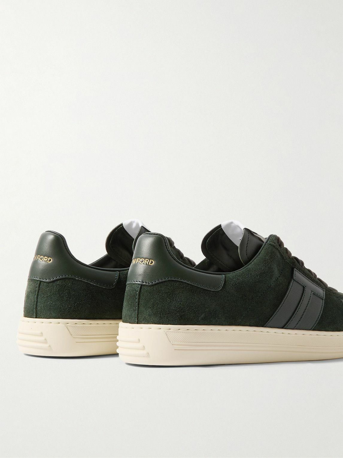 Tom Ford o1loc1c0126 J1232 Size: 7 TF / Low-Top Sneakers in Green Size US 7 / EU 40 - 5 Thumbnail