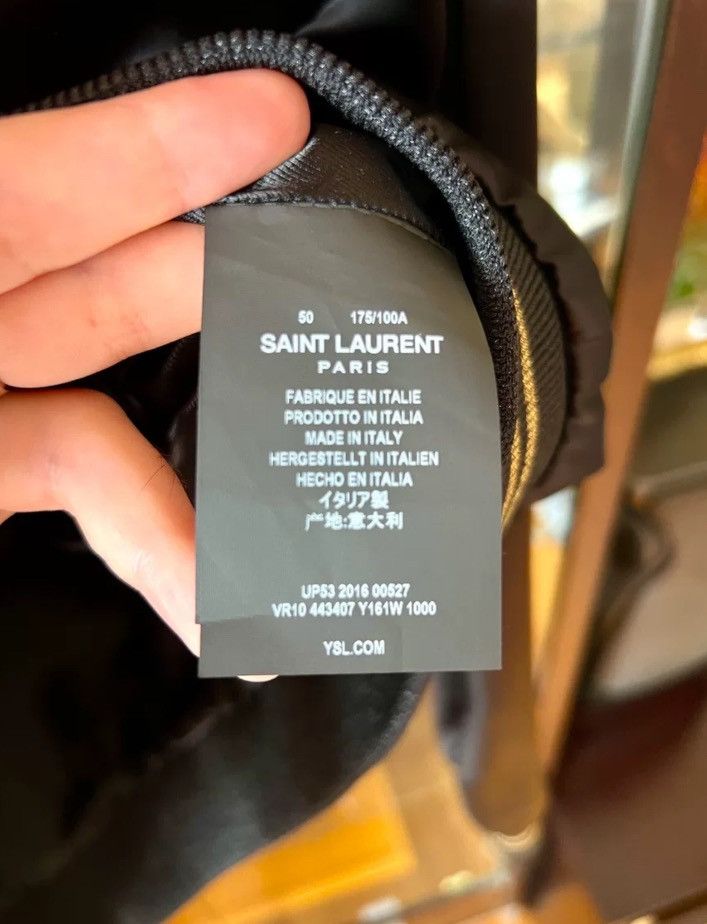 Saint Laurent Paris × Yves Saint Laurent Saint Laurent 16fw Silk Scale Jacket2410-Nextarrow Size US M / EU 48-50 / 2 - 7 Thumbnail