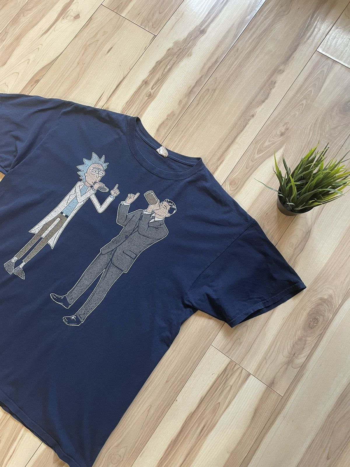 Cartoon Network × Vintage T-Shirt Rick And Morty Vintage 90s Y2K USA Size US L / EU 52-54 / 3 - 2 Thumbnail