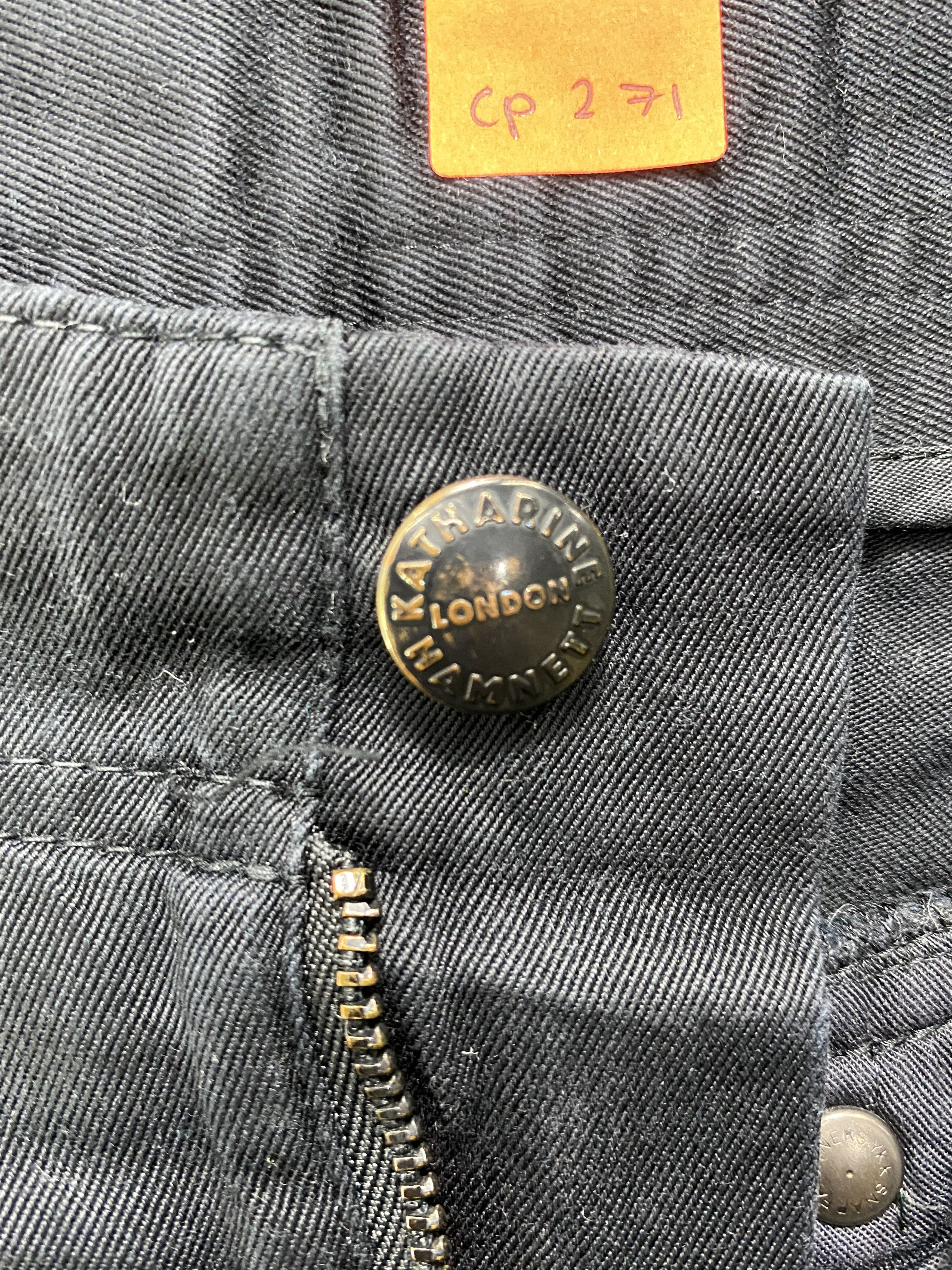 If Six Was Nine Katharine Hamnett London Multipocket Pants -CP271 Size US 32 / EU 48 - 4 Thumbnail