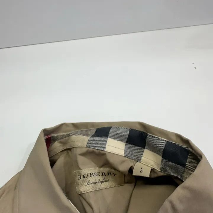 Burberry Burberry Burberry Logo Embroidered Long Sleeve Shirt-2507 Size US L / EU 52-54 / 3 - 4 Thumbnail