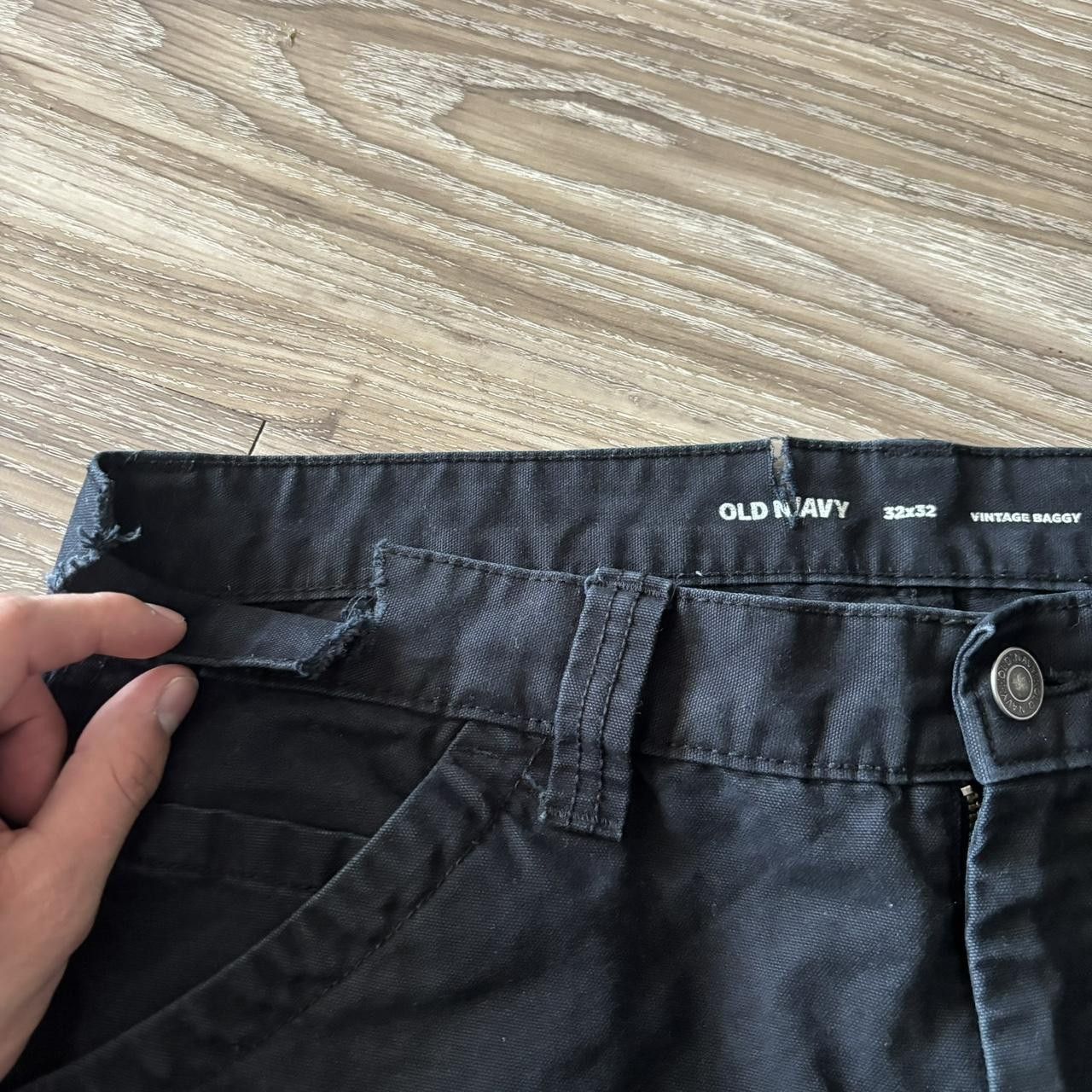 Vintage Crazy Vintage Y2K/2000s Baggy Black Streetwear Skater Carpenter Pants! 32x32 Size US 32 / EU 48 - 8 Thumbnail