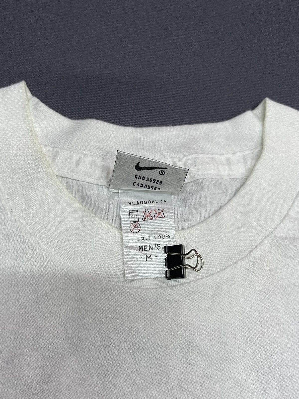 Nike × Vintage RARE 90s NIKE x KAMAKURA TENNIS SWOOSH TEES Size US L / EU 52-54 / 3 - 7 Thumbnail