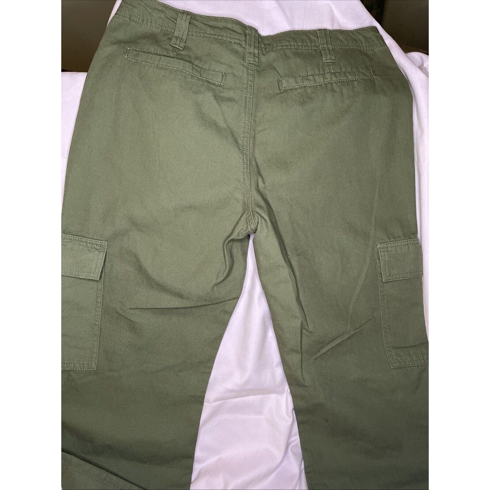 Aeropostale Aeropostale Women's, Olive Low RIse Utility Pants Aero- lg Size 38" / US 16 / IT 52 - 4 Thumbnail