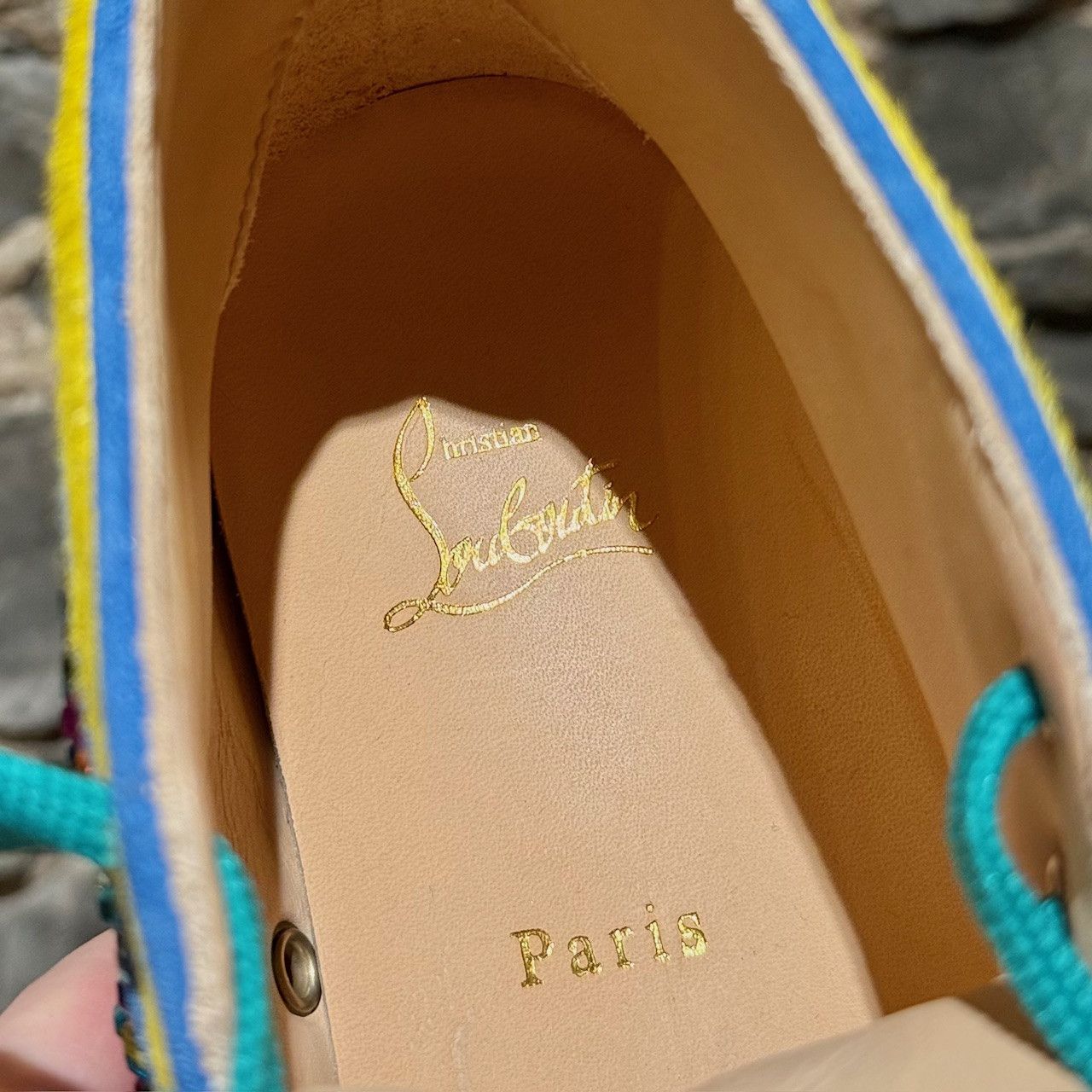 Christian Louboutin Christian Louboutin Louis Strass Rainbow Swarvoski Sneakers Size US 8 / EU 41 - 12 Thumbnail