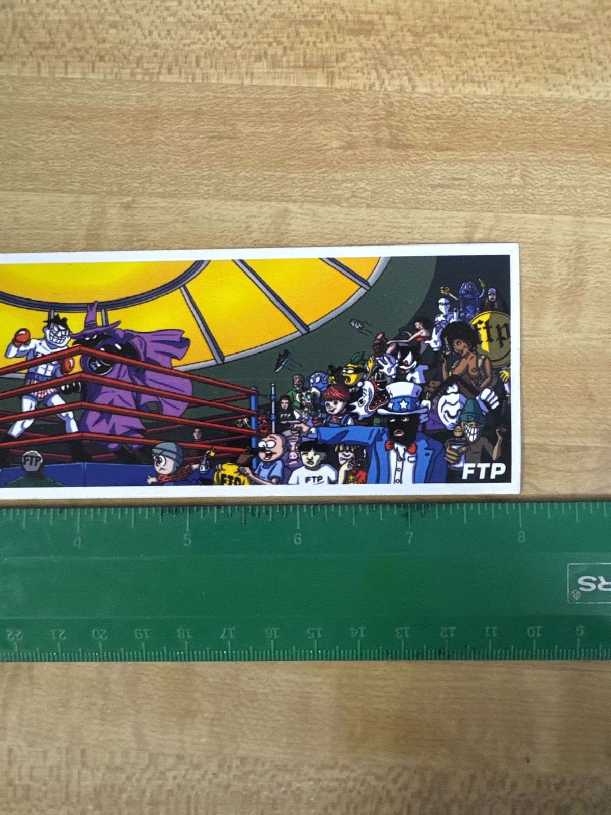 Fuck The Population FTP Fight Night Sticker Size ONE SIZE - 3 Thumbnail