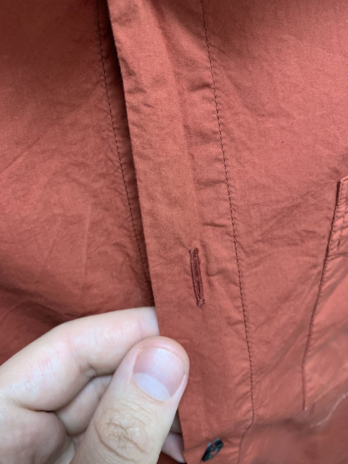 Stone Island Stone Island vintage shirt 1990th L SI Massimo Osti Size US L / EU 52-54 / 3 - 5 Thumbnail
