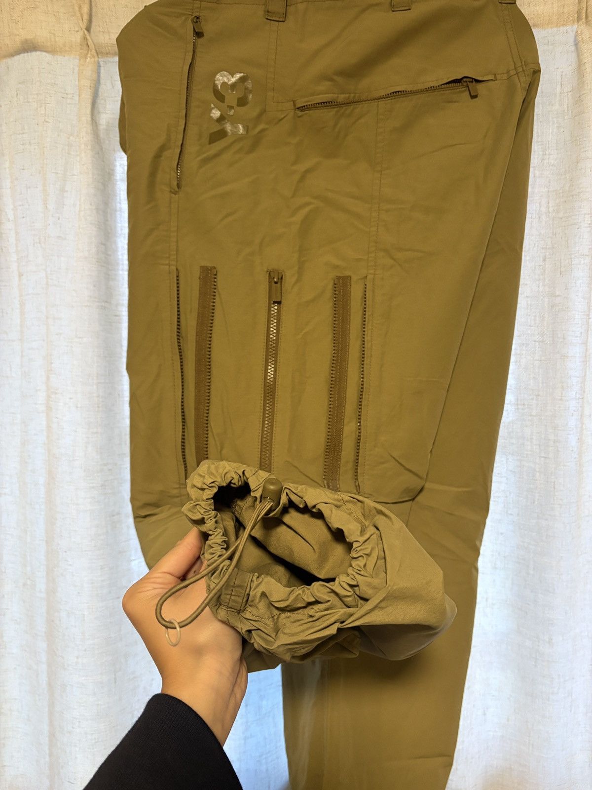 Y-3 Y-3 x Yohji Yamamoto Olive Joggers Size US 32 / EU 48 - 5 Thumbnail