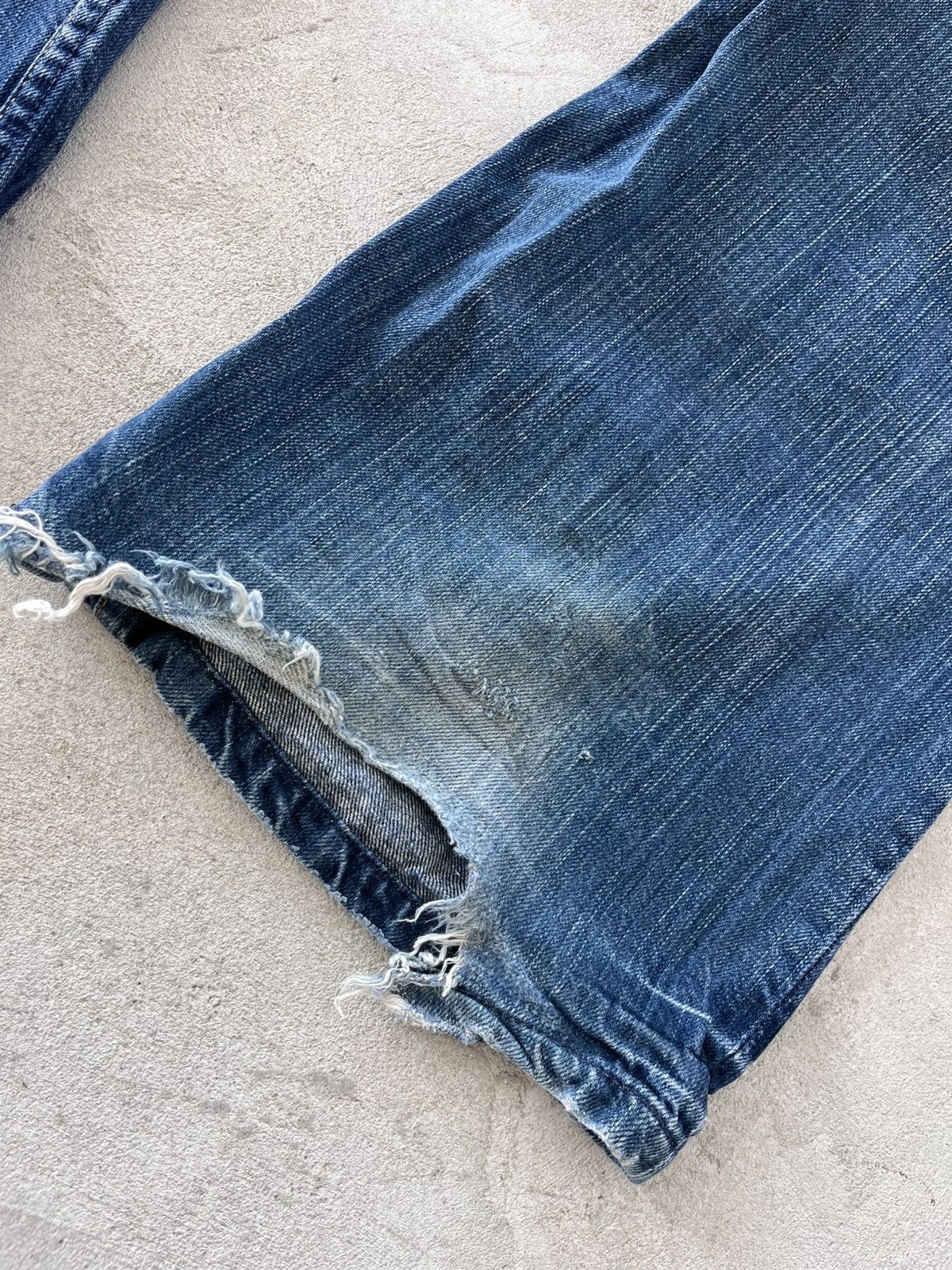 Pepe Jeans × Vintage Hype Vintage Pepe Jeans Blue Denim London Distressed Y2K Size US 32 / EU 48 - 21 Thumbnail
