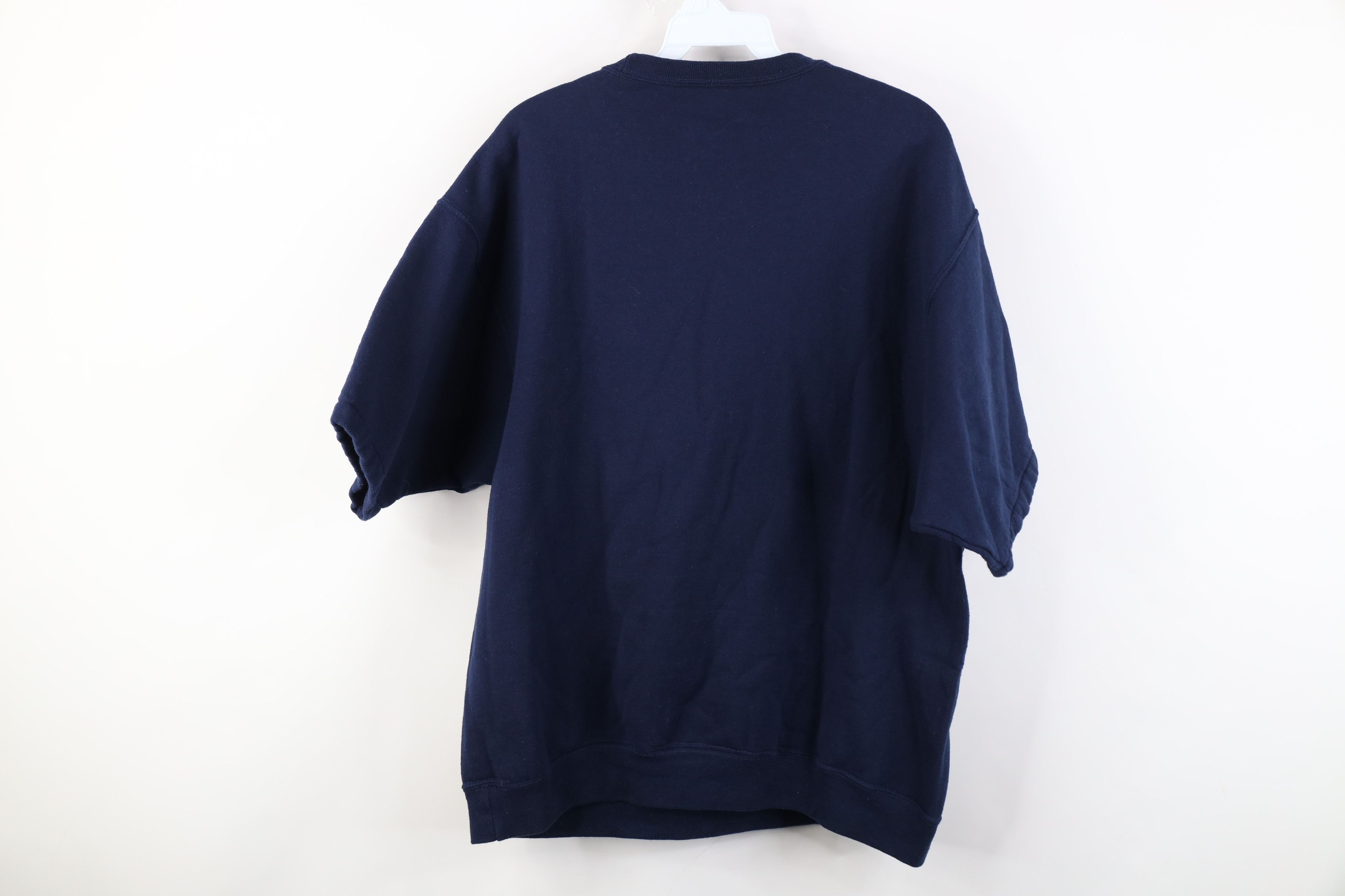 Vintage Vintage 90s Streetwear Eagle USA Short Sleeve Sweatshirt Size US L / EU 52-54 / 3 - 8 Thumbnail