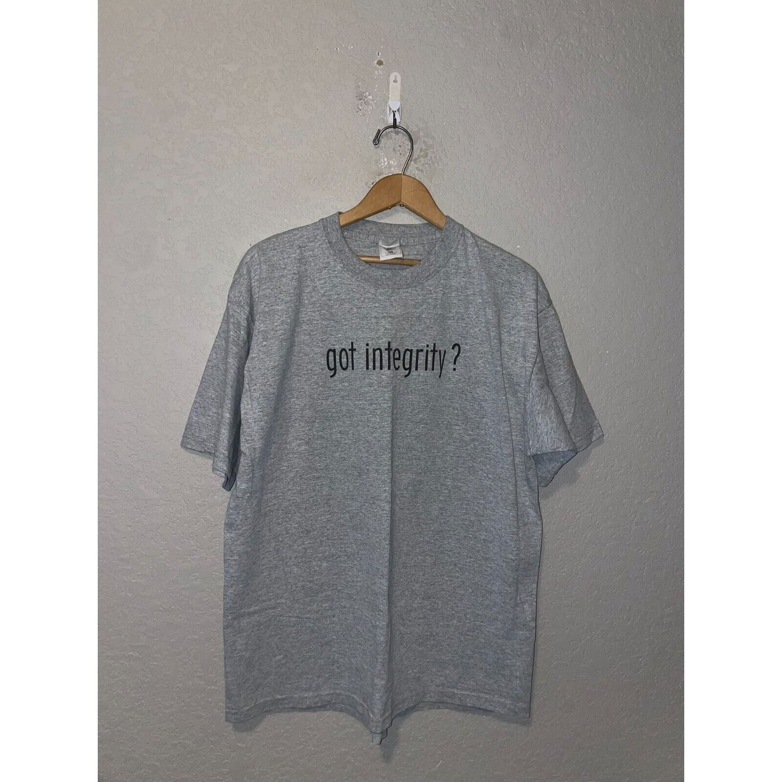 Fruit Of The Loom Vintage Internet Security Shirt Got Integrity Tripwire Tee X Size US XL / EU 56 / 4 - 1 Thumbnail