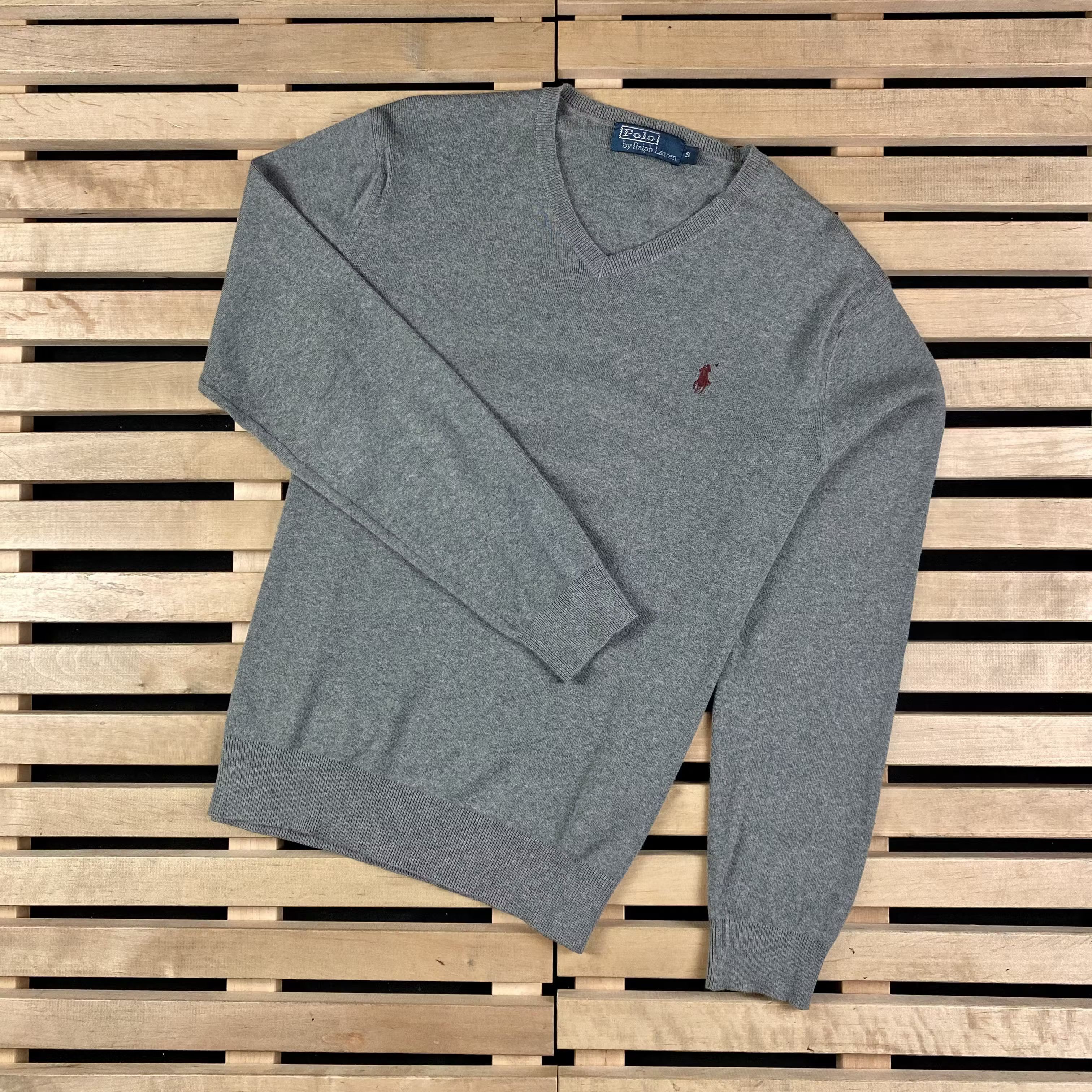 Polo Ralph Lauren × Ralph Lauren × Vintage Mens Long Sleeve Jumper Polo Ralph Lauren Vintage Size S Size US S / EU 44-46 / 1 - 1 Thumbnail