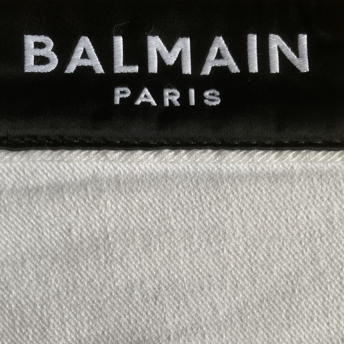 Balmain Balmain Knee Slit Slim Fit Jeans Size US 33 - 8 Thumbnail