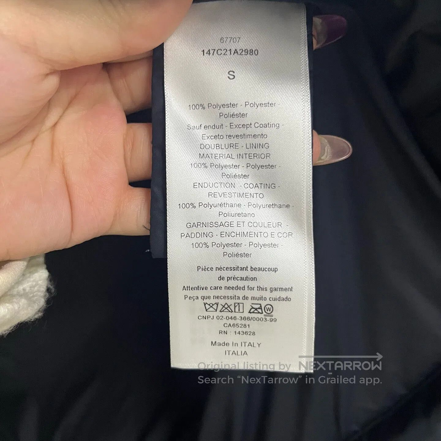 Dior Dior Short coat, down jacket| Size US S / EU 44-46 / 1 - 3 Thumbnail